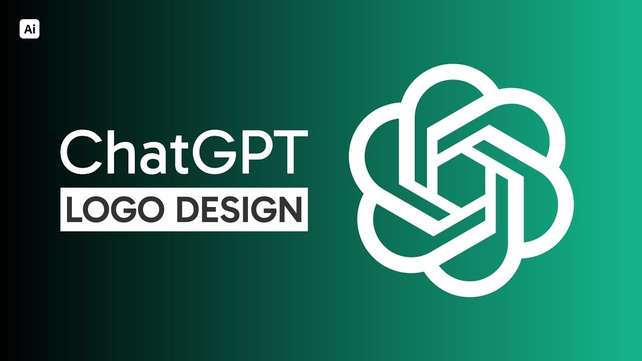 ChatGPT Logo - ChatGPT Logo Design Process Revealed | Adobe Illustrator Tutorial