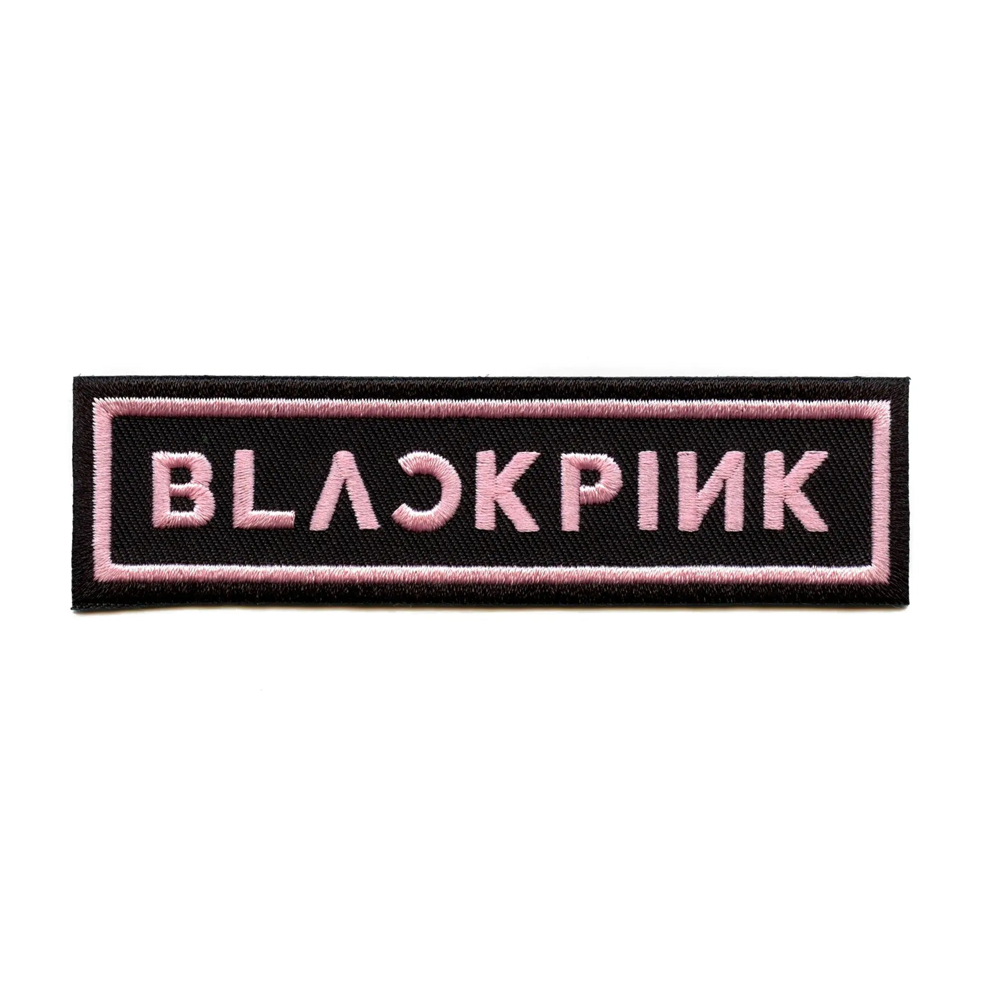 BLACKPINK Logo - Blackpink Logo Patch Kpop Music Embroidered Iron On