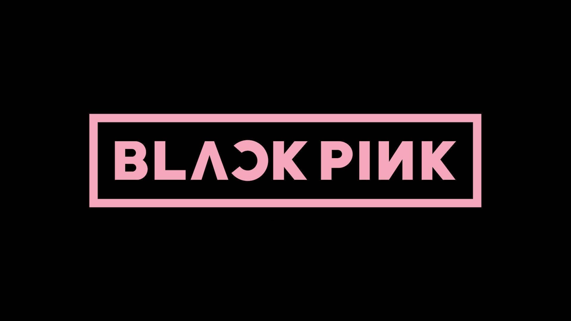 BLACKPINK Logo - Download Original Blackpink Logo On Black Wallpaper | Wallpapers.com