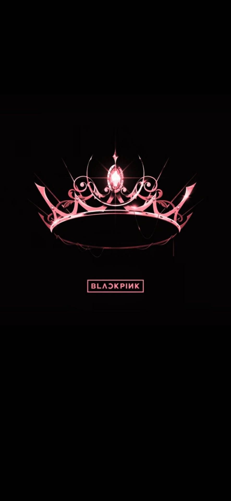 BLACKPINK Logo - Download Blackpink Logo For The Album 2020 Wallpaper | Wallpapers.com