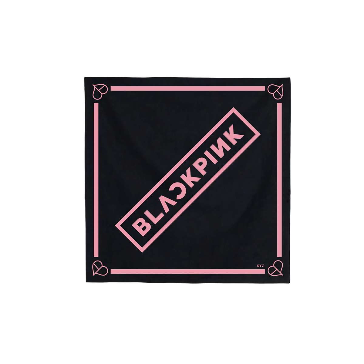 BLACKPINK Logo - BLACKPINK Tour Logo Bandana