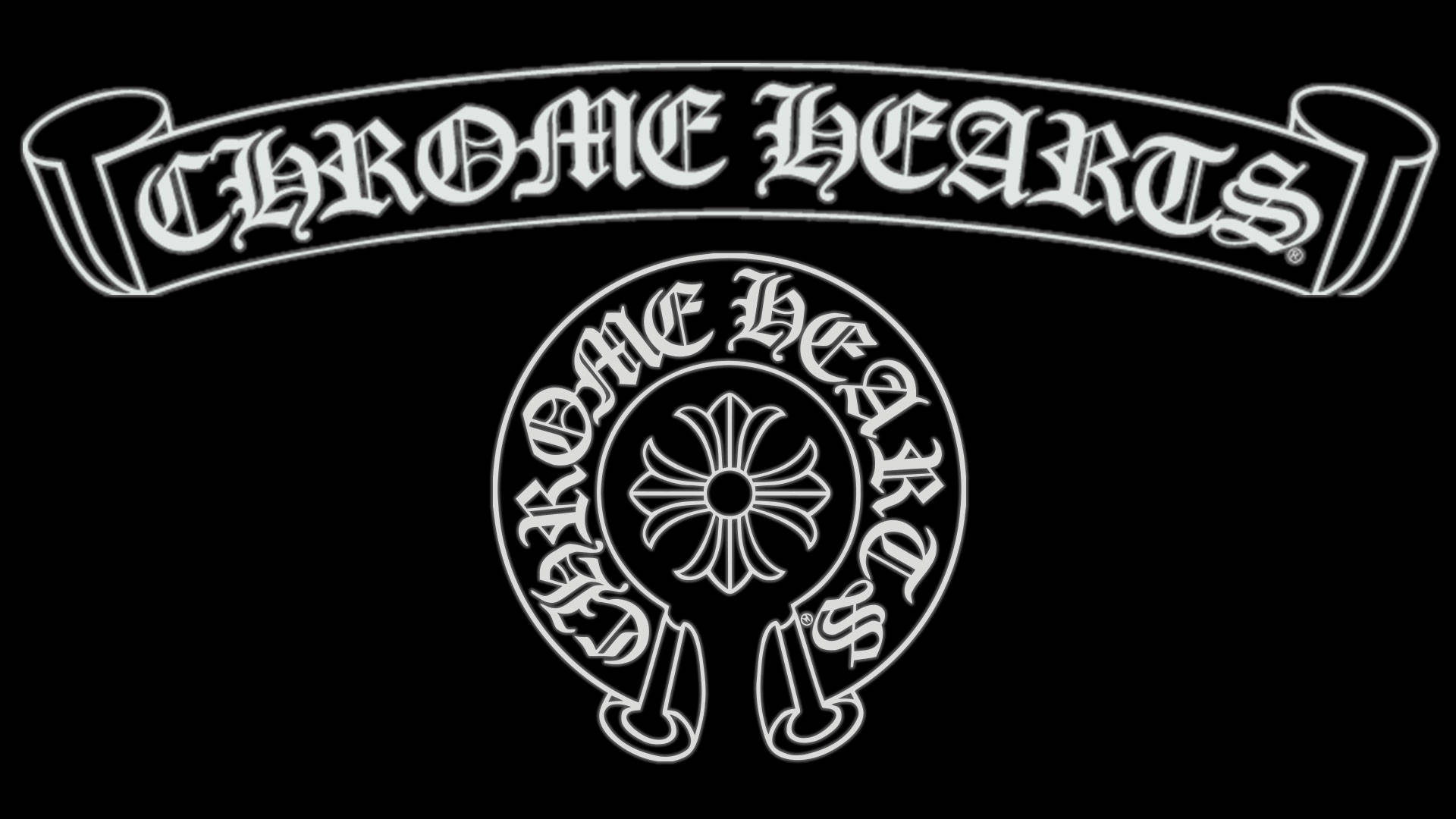 Chrome Hearts Logo - Download Chrome Hearts Logo Marking Wallpaper | Wallpapers.com