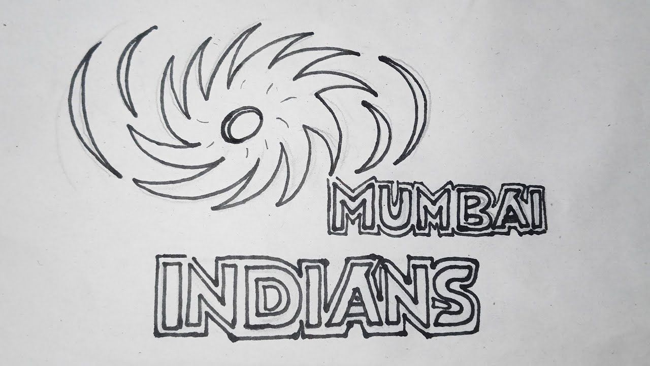 Mumbai Indians Logo - How to draw IPL Mumbai Indians Logo 2024