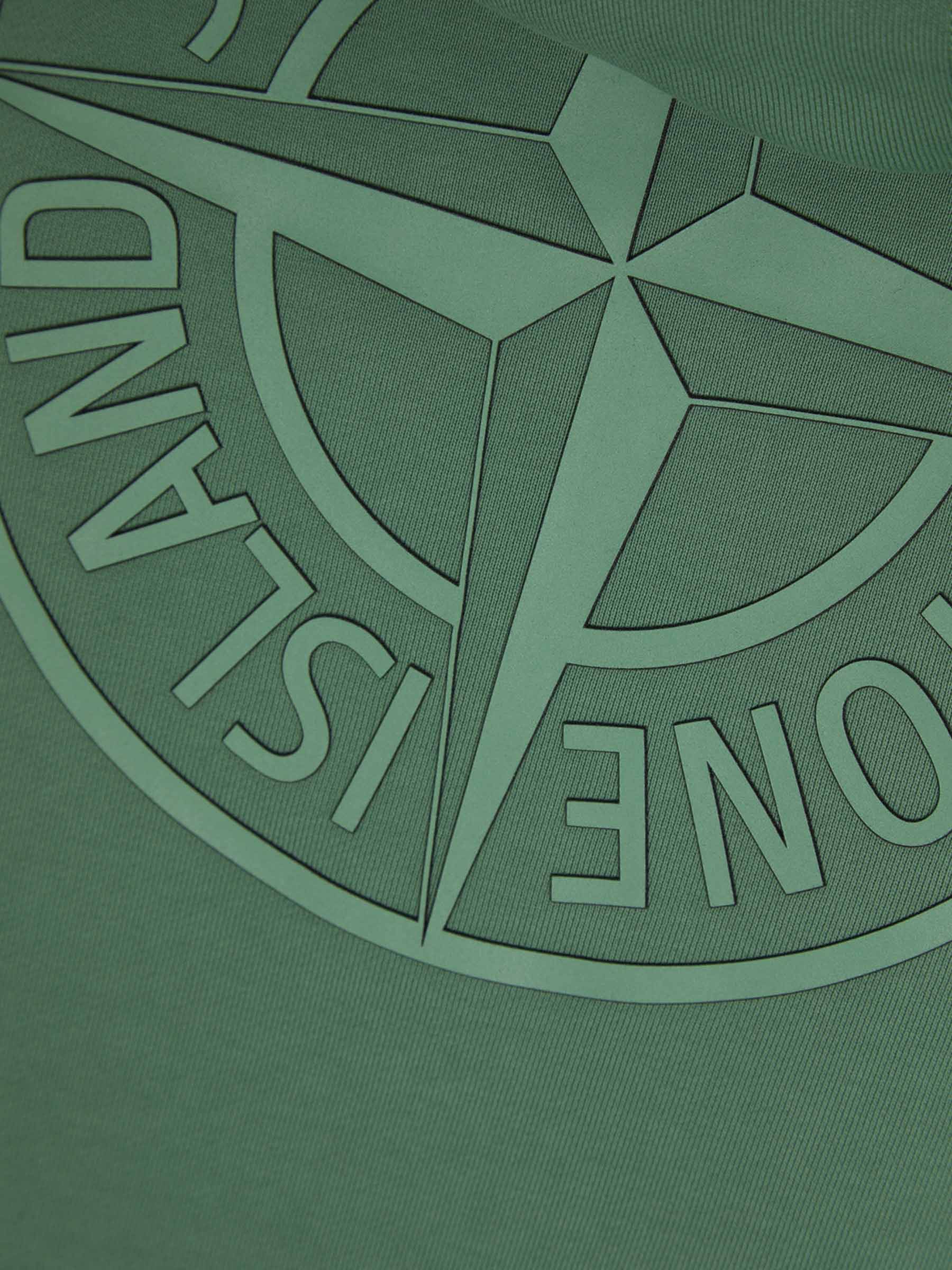 Stone Island Logo - Stone Island – Stone Island Cotton Logo Sweatshirt in Barcelona or Shop  Online Hombre 545-001662 02