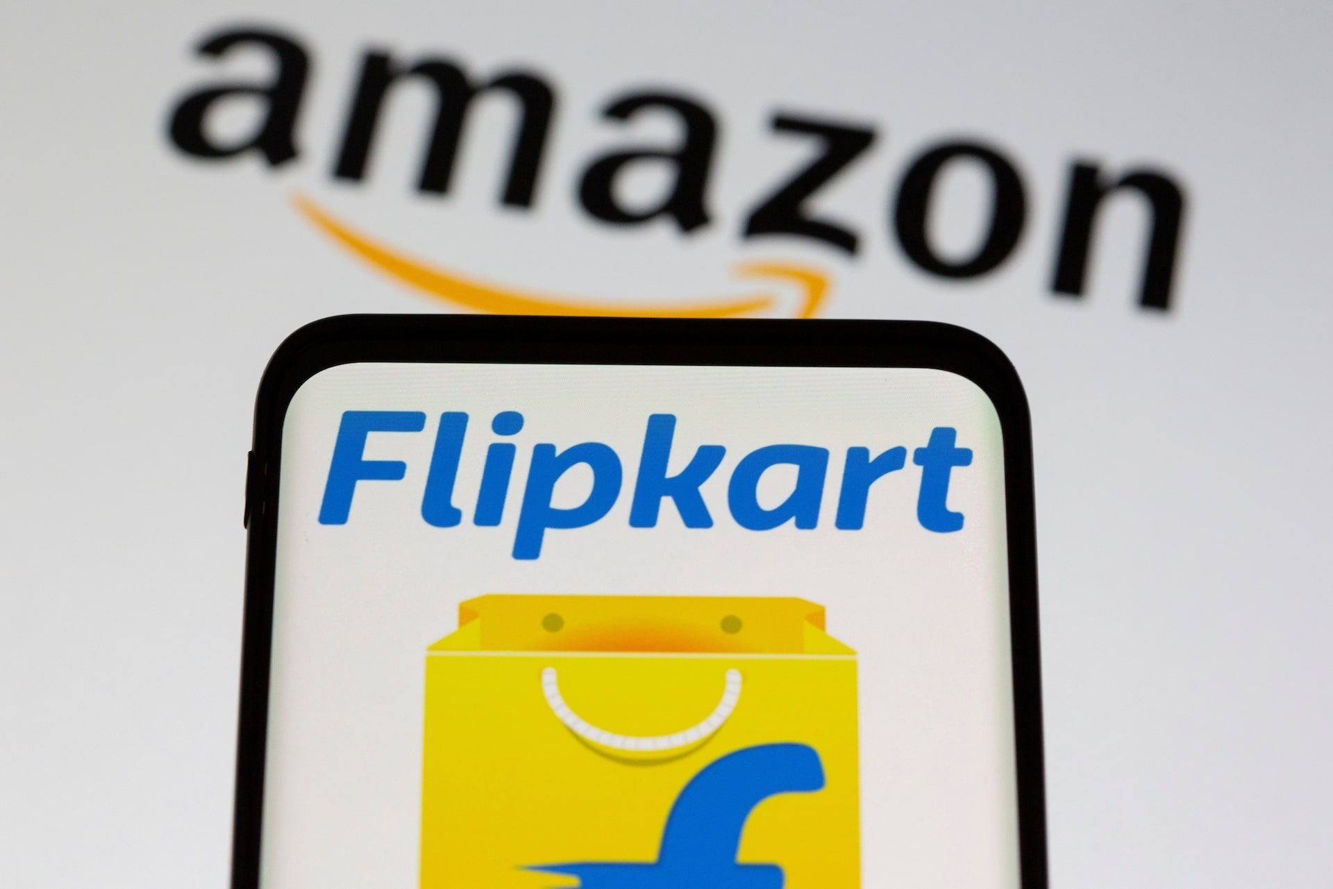 Flipkart Logo - India lawmaker, trade group seek suspension of Amazon, Flipkart operations  after antitrust breaches | Reuters