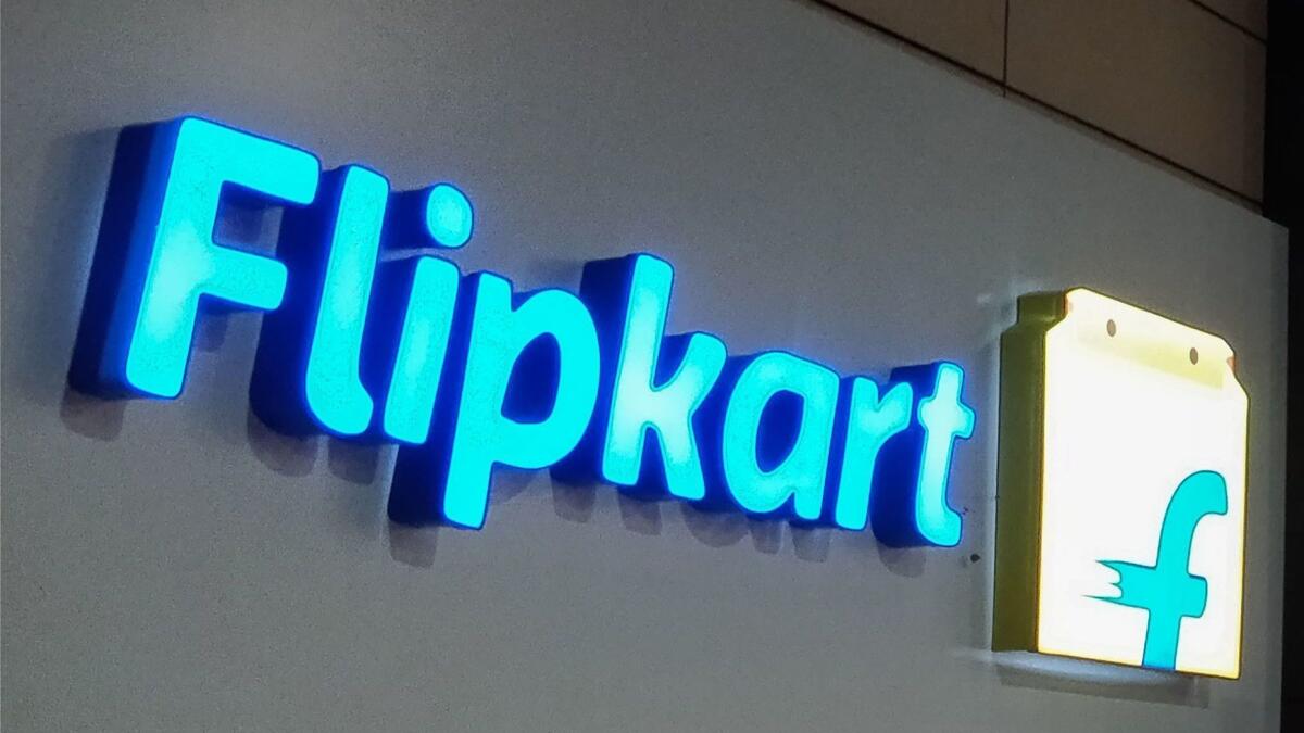 Flipkart Logo - Walmart to buy 77% of India's Flipkart for $16 billion - Los Angeles Times