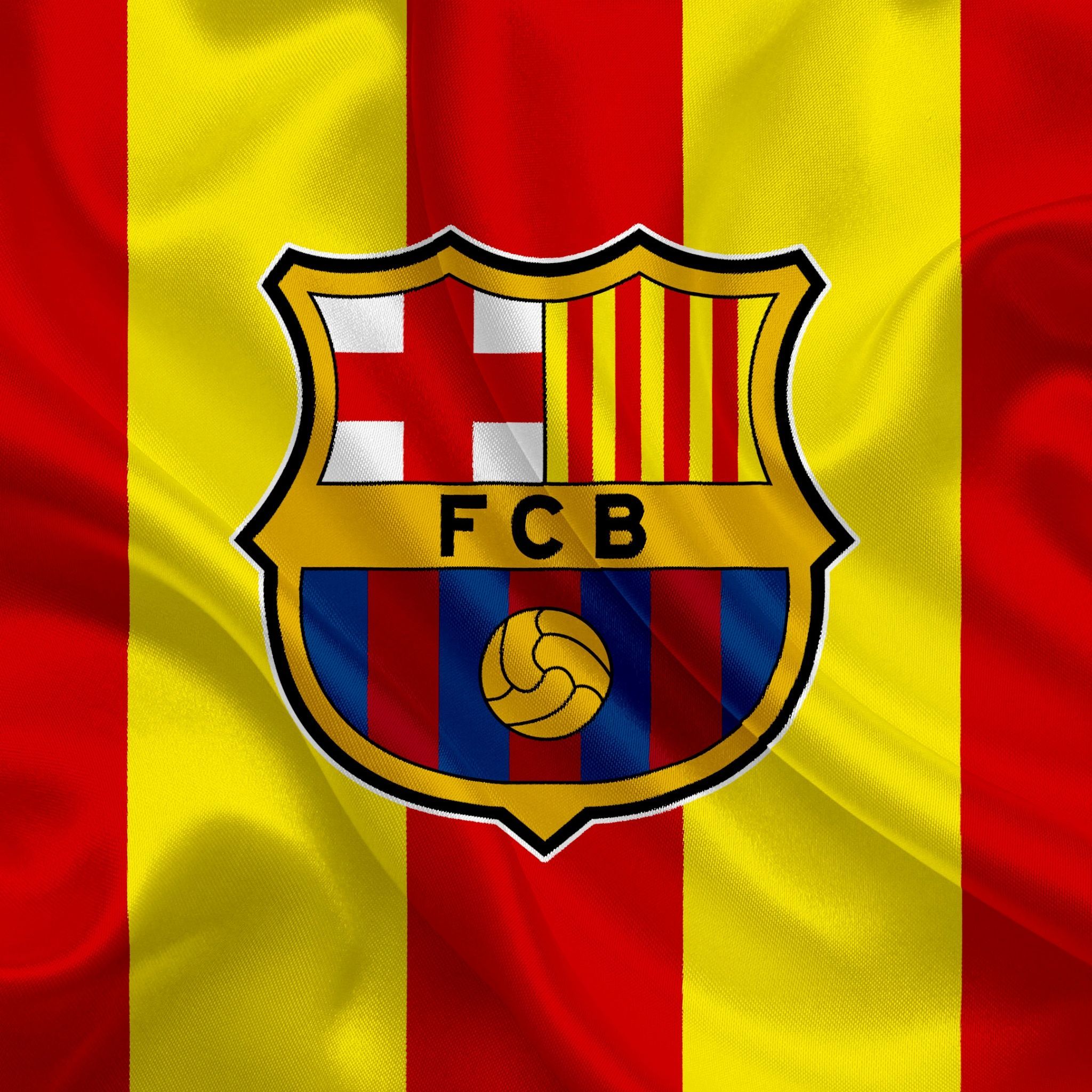 FC Barcelona Logo - FC Barcelona (FCB) Logo 4K Wallpaper