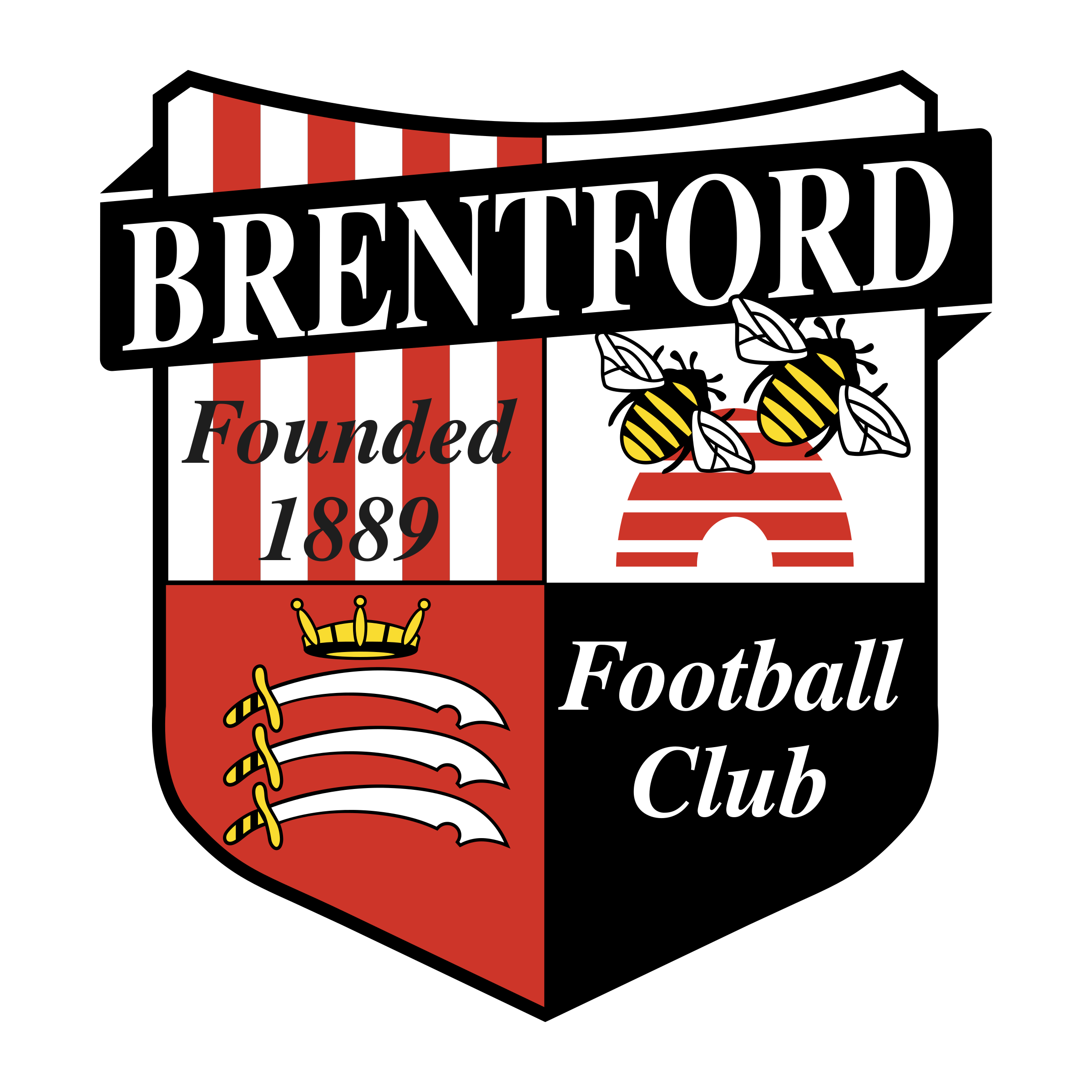 Brentford Logo - Brentford FC Logo PNG Transparent & SVG Vector - Freebie Supply