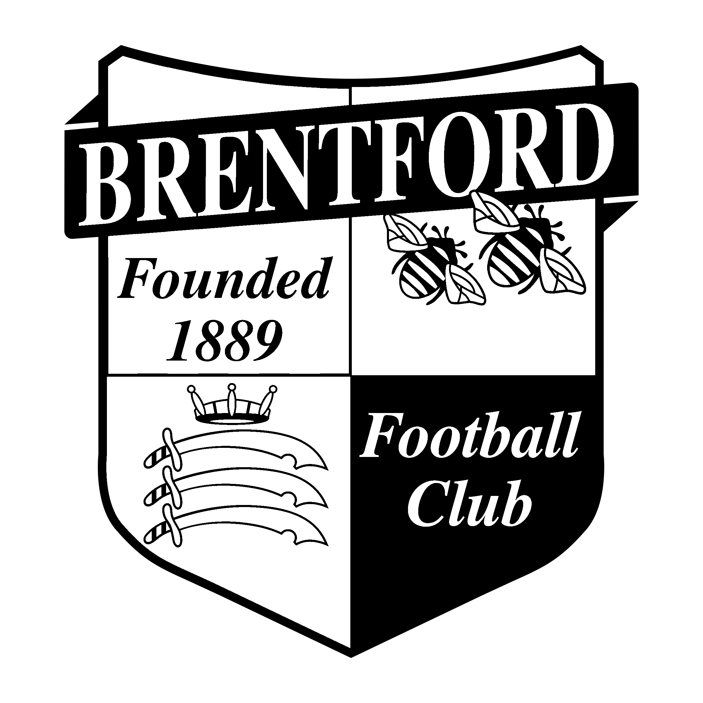 Brentford Logo - Brentford FC 7847 Logo PNG Transparent & SVG Vector - Freebie Supply