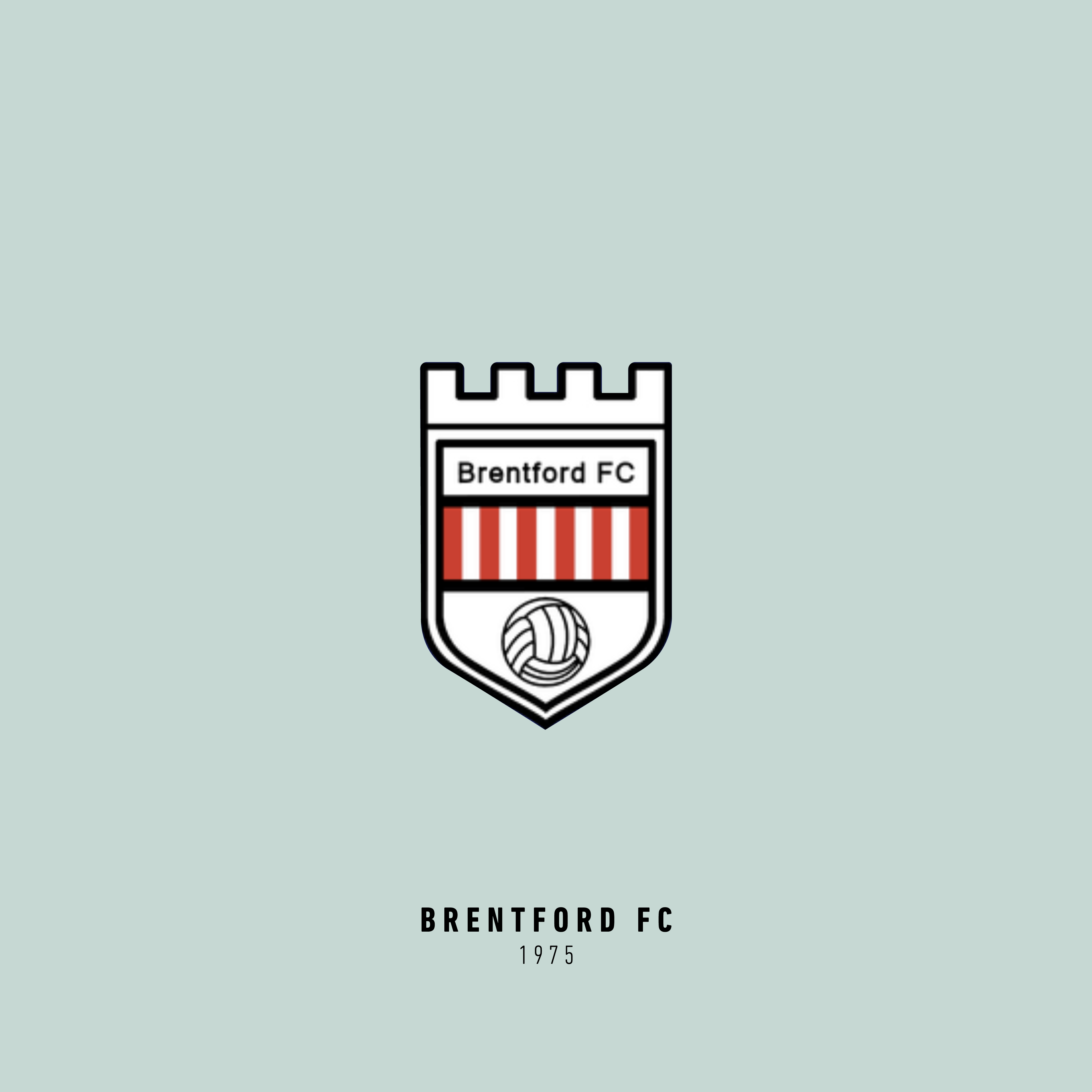 Brentford Logo - I combined the 1975 and current version of the Brentford crests to make a  modern version. : r/Brentford