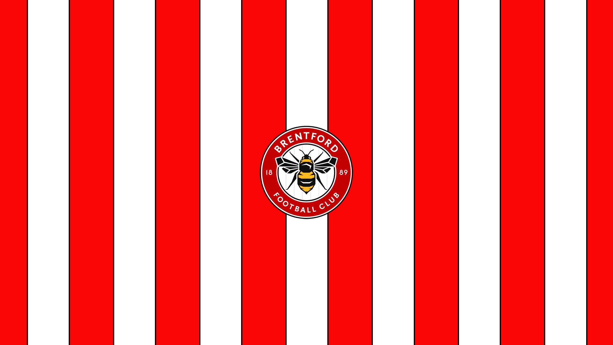 Brentford Logo - Red White Lines Emblem Logo Soccer HD Brentford F.C Wallpapers | HD  Wallpapers | ID #79482