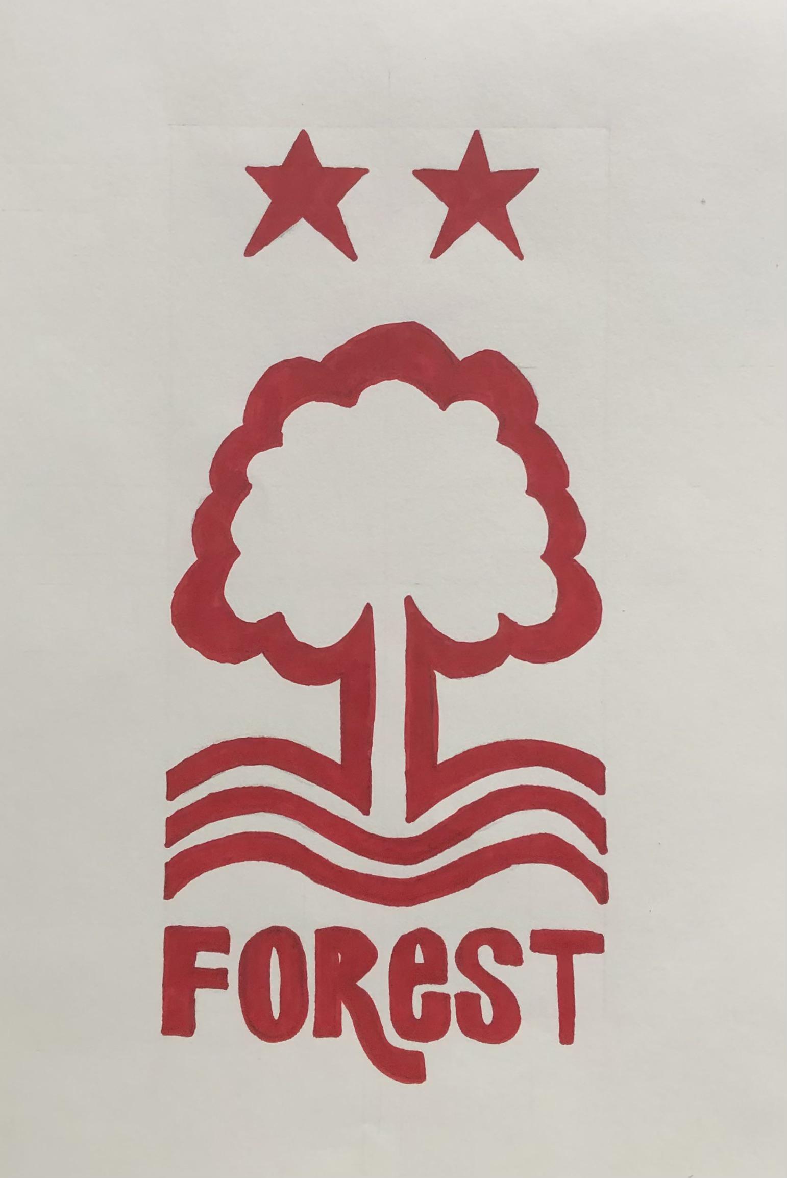 Nottingham Forest Logo - Daily Football Club Logo Drawing #3 / Hello Forest Fans 