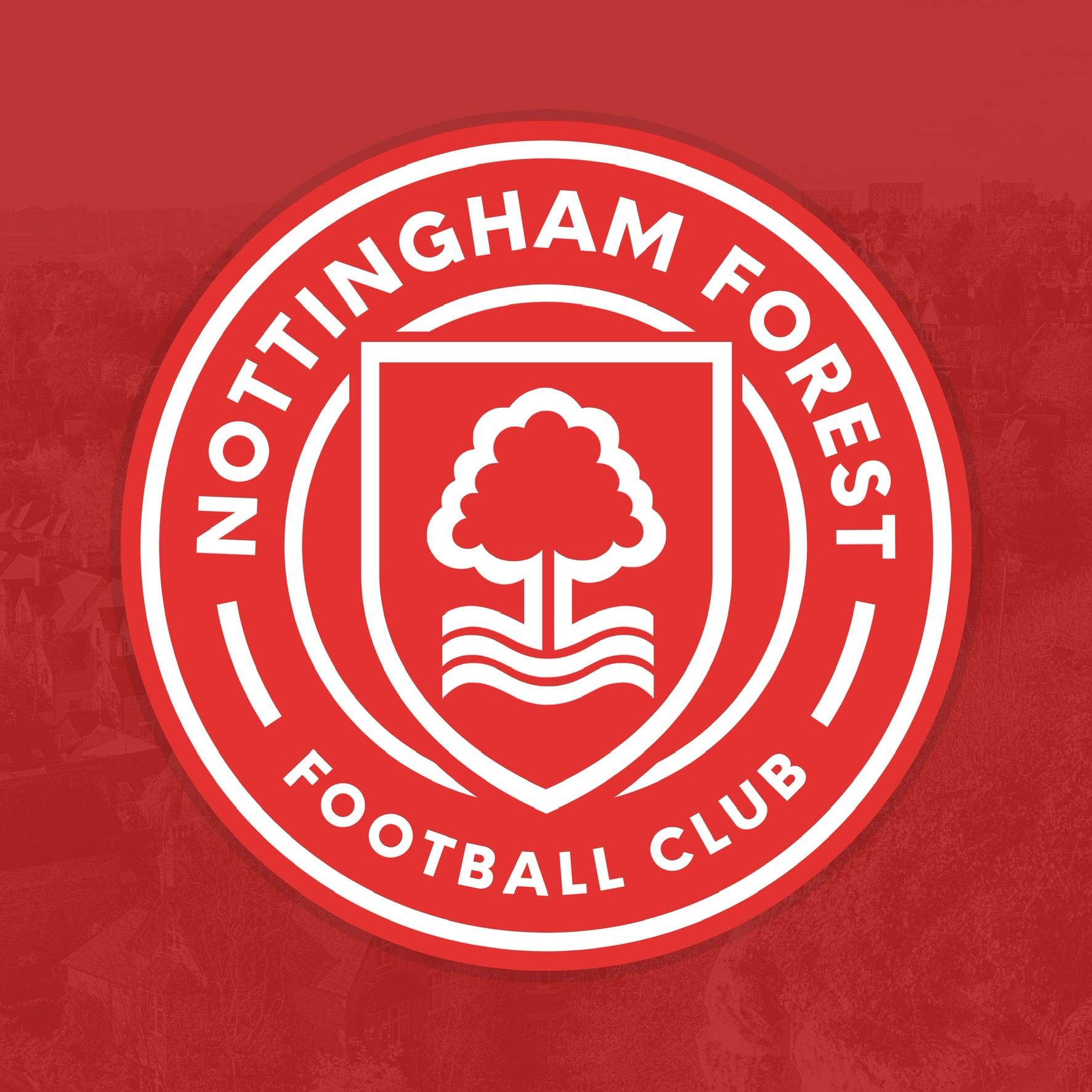 Nottingham Forest Logo - Nottingham Forest Cricket Team Nottingham Forest FC Fan Scarf - Official  Style (Red/White) Afc Richmond