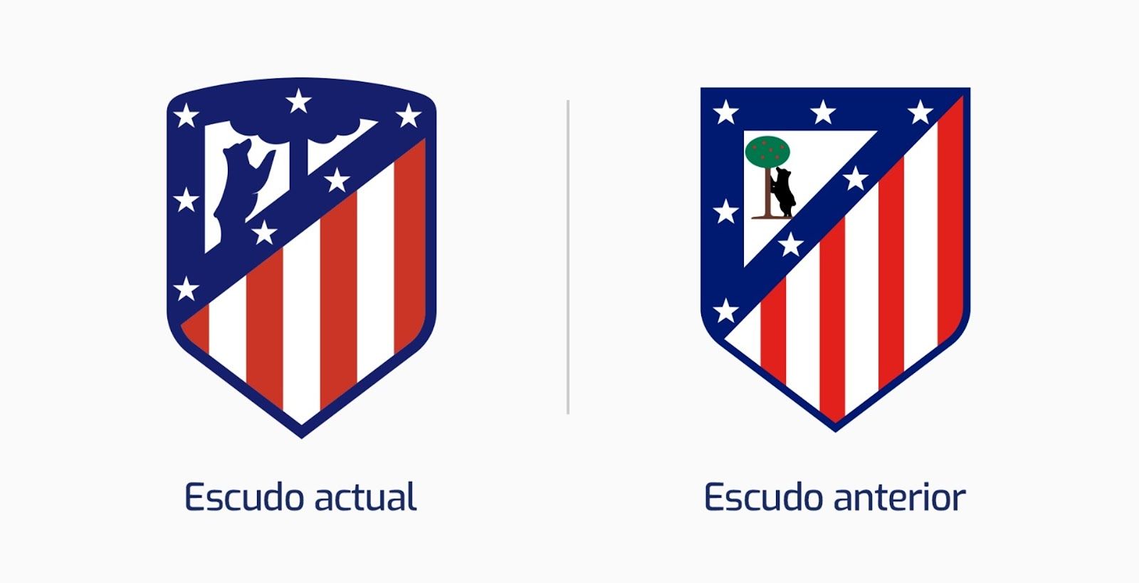 Atletico Madrid Logo - Official: Atlético Madrid Return to Old Logo - Footy Headlines
