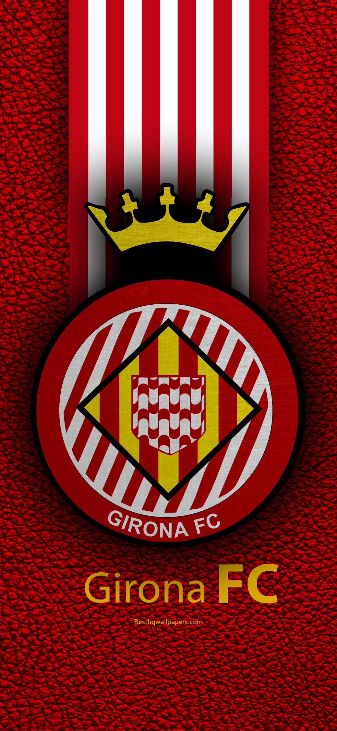 Girona Logo - Phone wallpaper: Girona Fc, Sports, Emblem, Logo, Soccer 457171