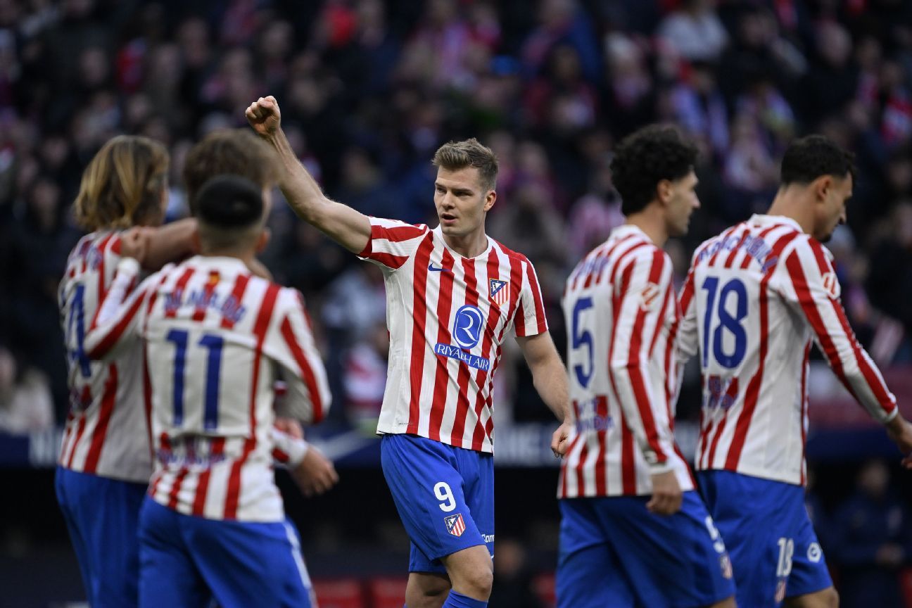 Atletico Madrid Logo - Atlético Madrid Scores, Stats and Highlights - ESPN