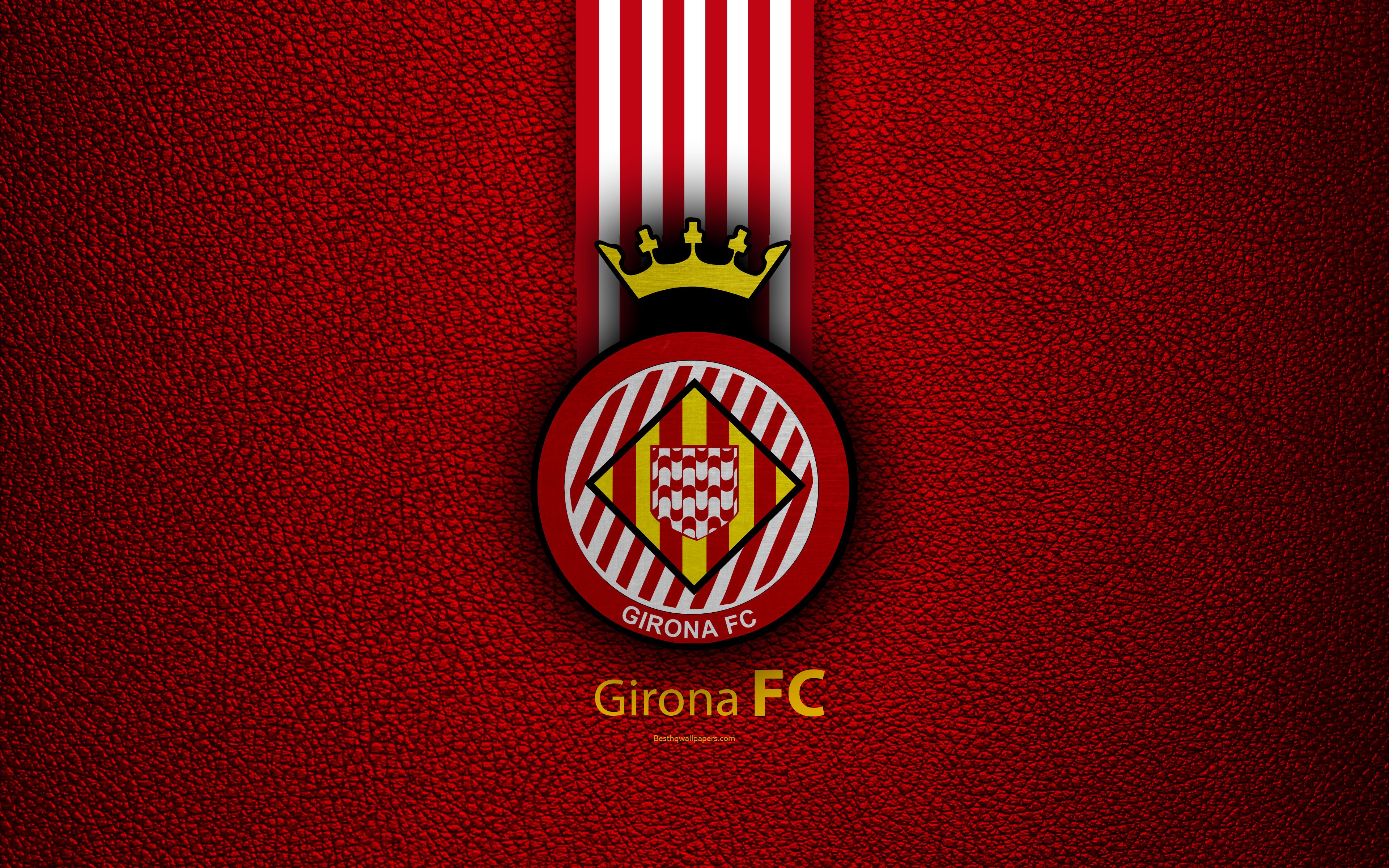 Girona Logo - Phone wallpaper: Girona Fc, Sports, Emblem, Logo, Soccer 457171