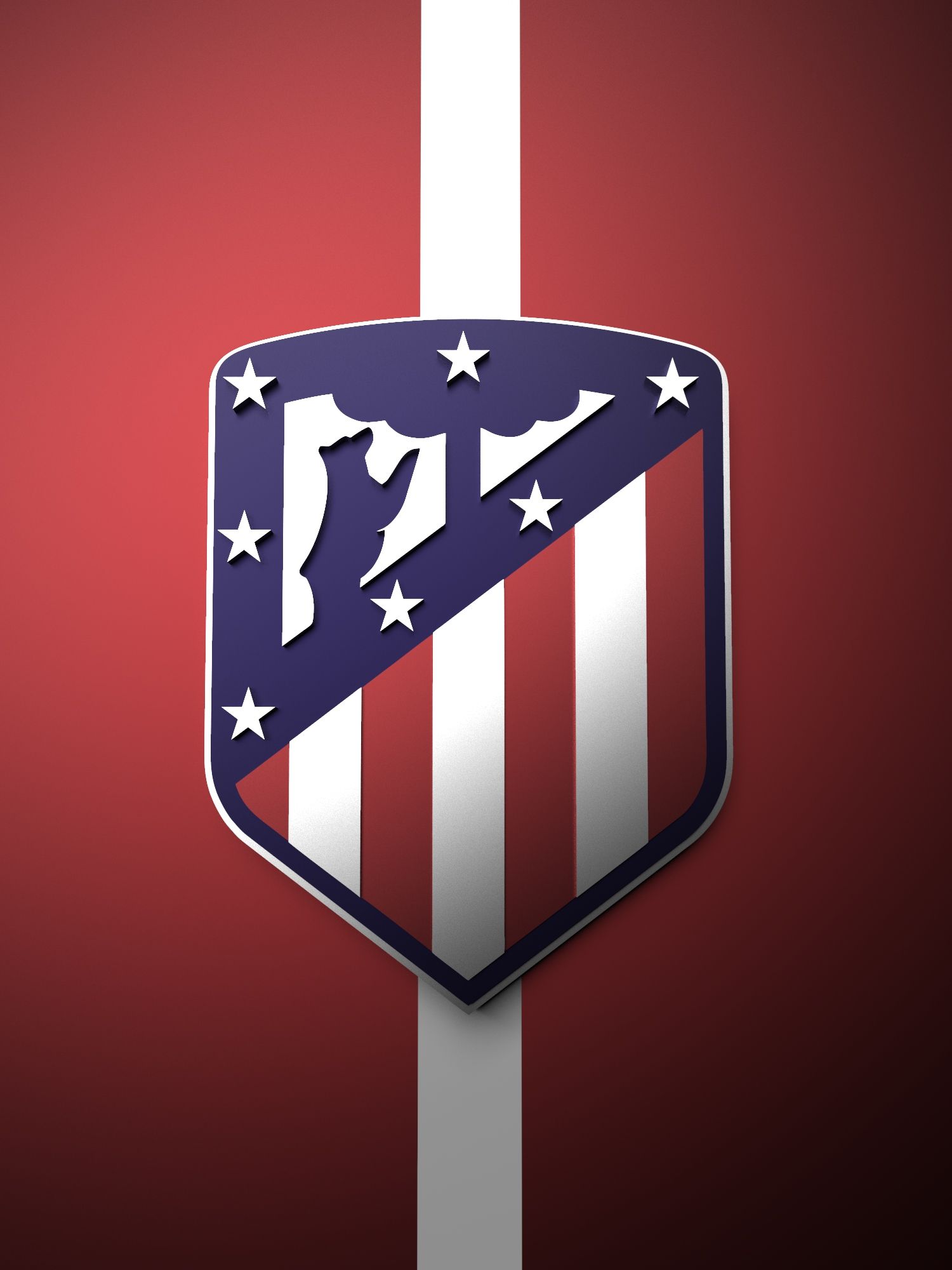 Atletico Madrid Logo - Atletico Madrid Logo Wallpapers - Wallpaper Cave