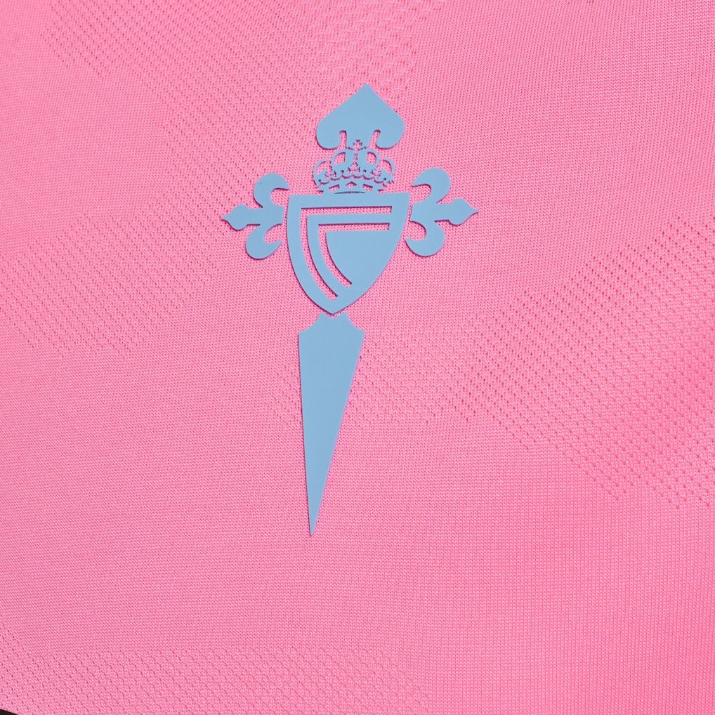 Celta Vigo Logo - Celta de Vigo Hummel Unisex 2025/26 Replica Jersey - Pink