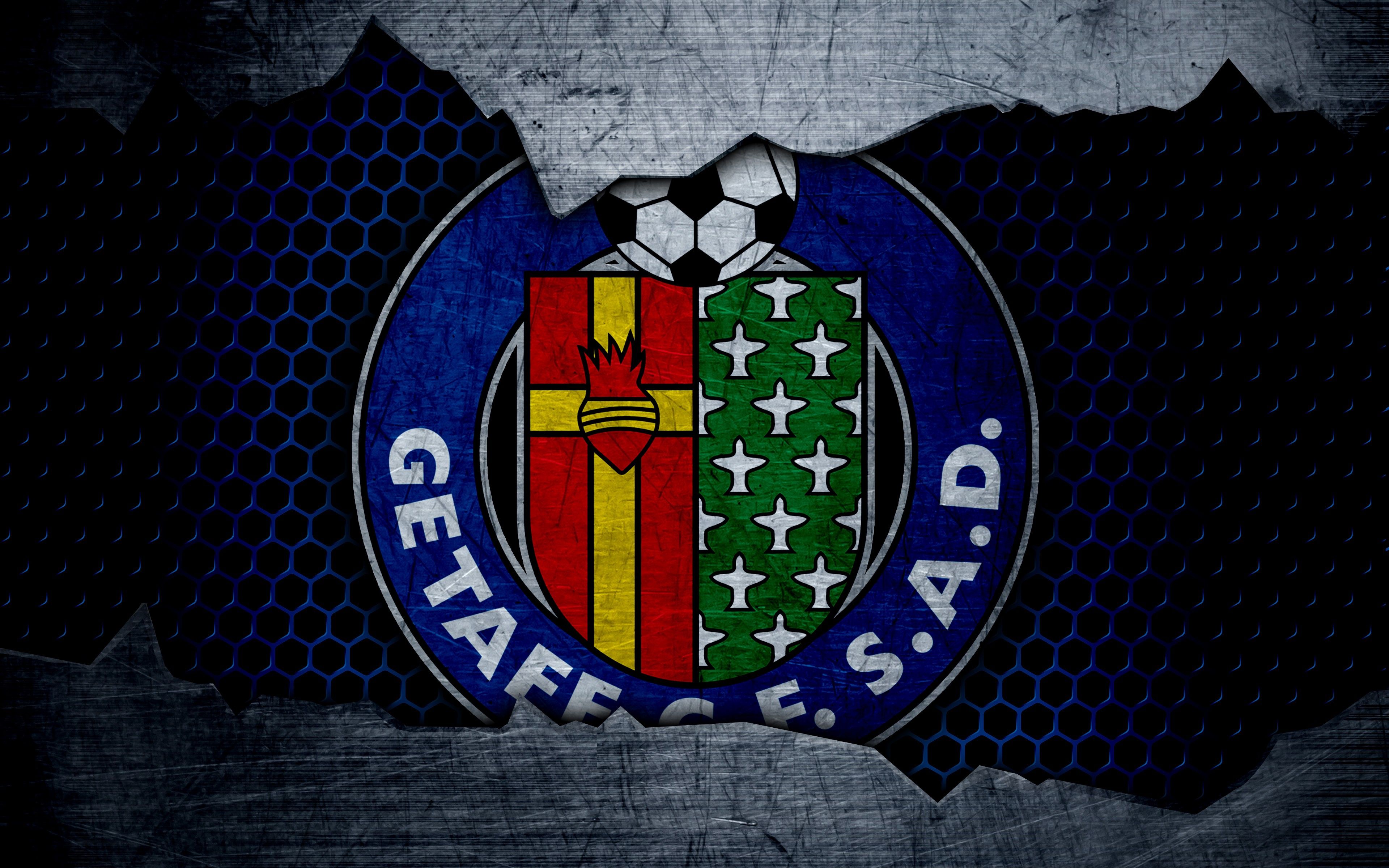 Getafe Logo - Wallpaper wallpaper, logo, football, Sport, Getafe for mobile and desktop,  section спорт, resolution 3840x2400 - download