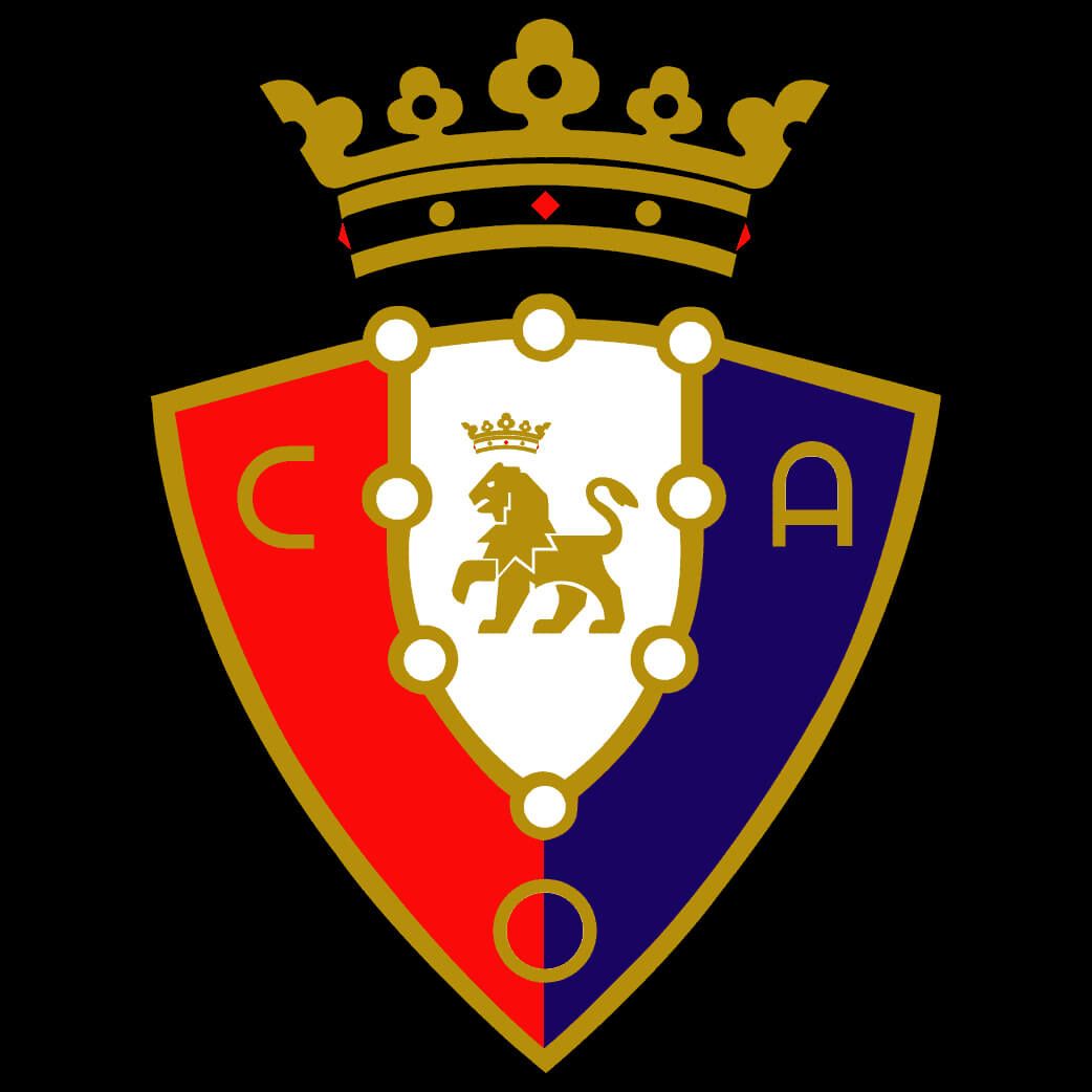 Osasuna Logo - La Liga Osasuna Team Printable Renderable Logo - 3D Model by danyelon
