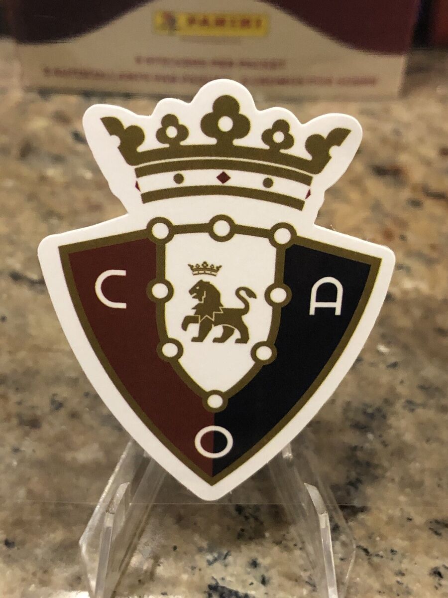 Osasuna Logo - CA Osasuna Soccer Logo 2.5in Prem Decal Sticker La Liga Club Atletico  Osasuna