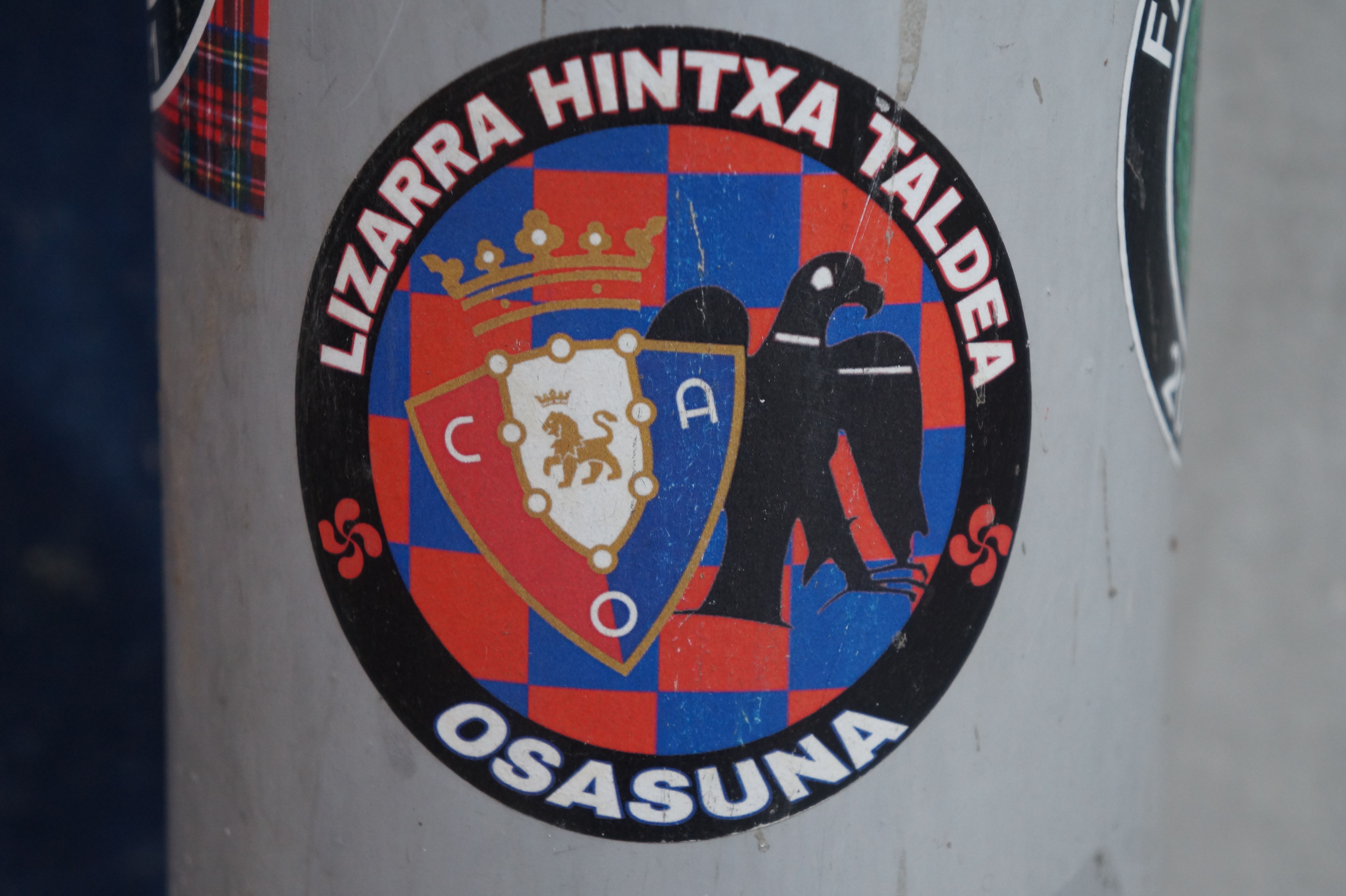 Osasuna Logo - Osasuna sticker | From Boothferry To Germany