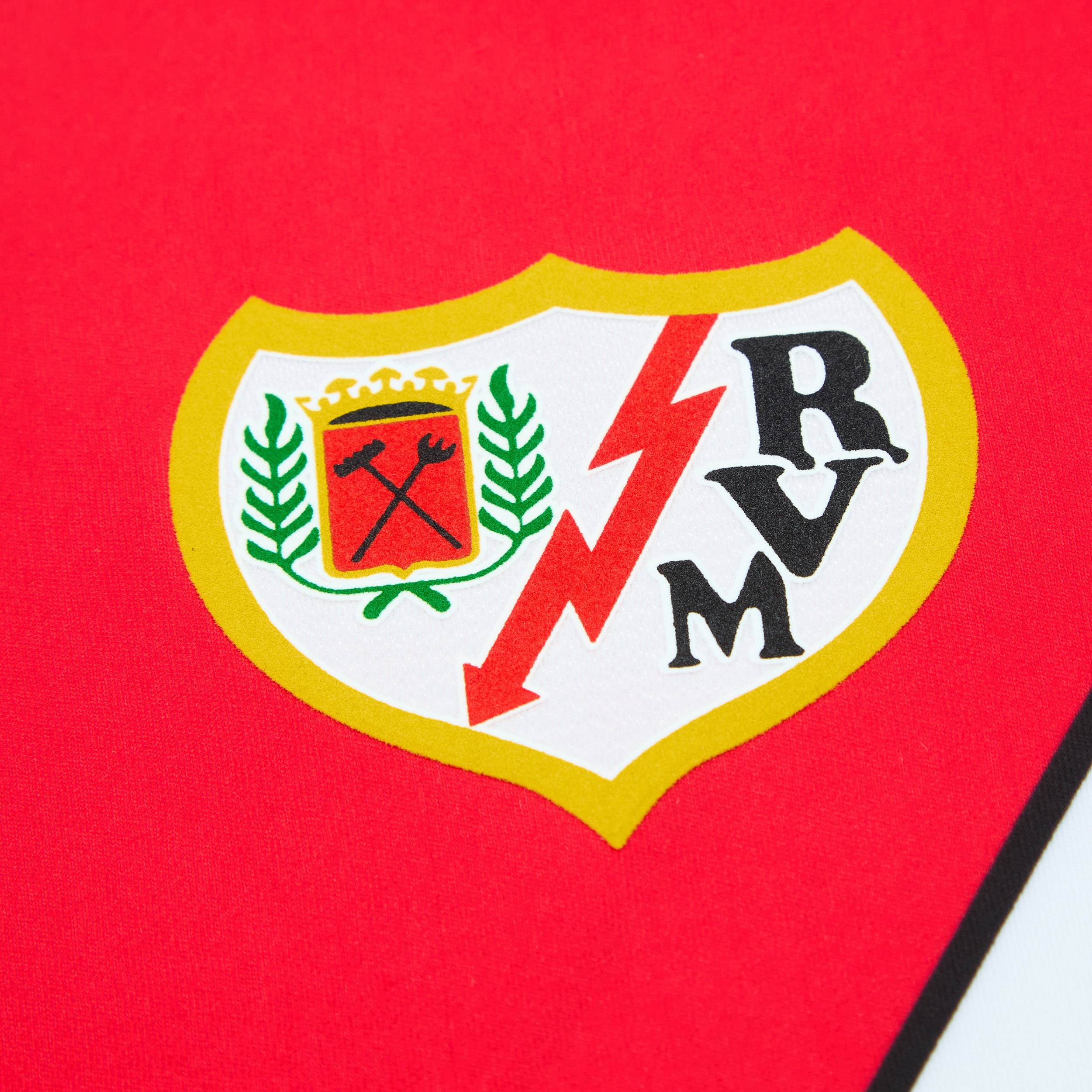 Rayo Vallecano Logo - 2024-25 Rayo Vallecano Away Shirt