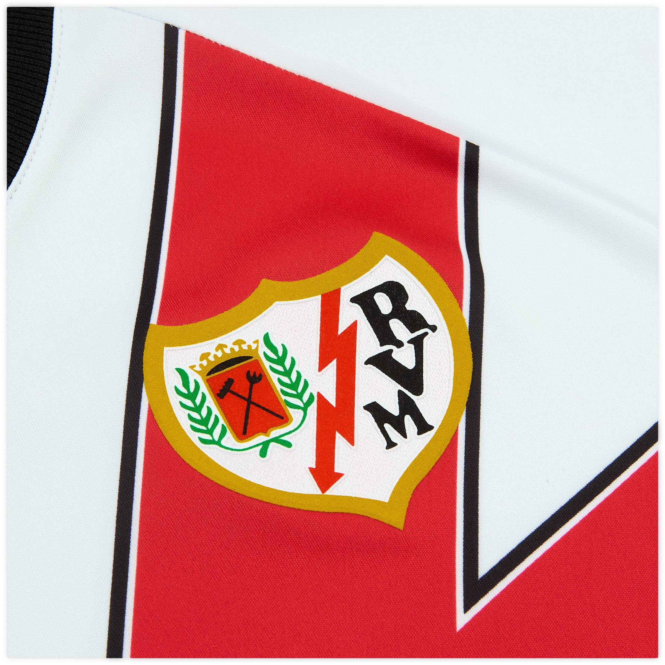 Rayo Vallecano Logo - 2025-26 Rayo Vallecano Home Shirt