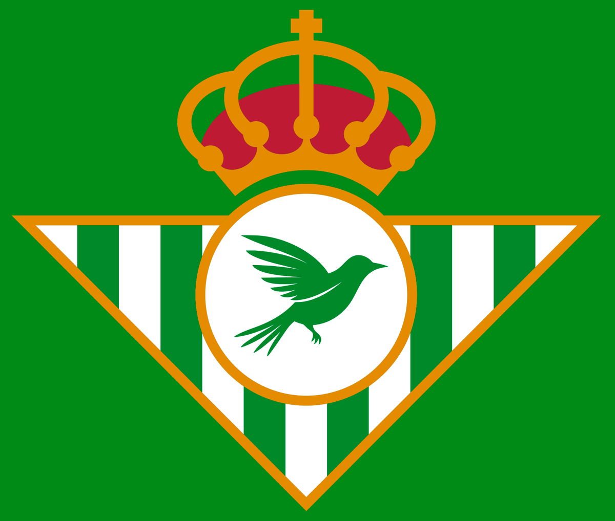 Real Betis Logo - Presenting our badge for the Conference League final.