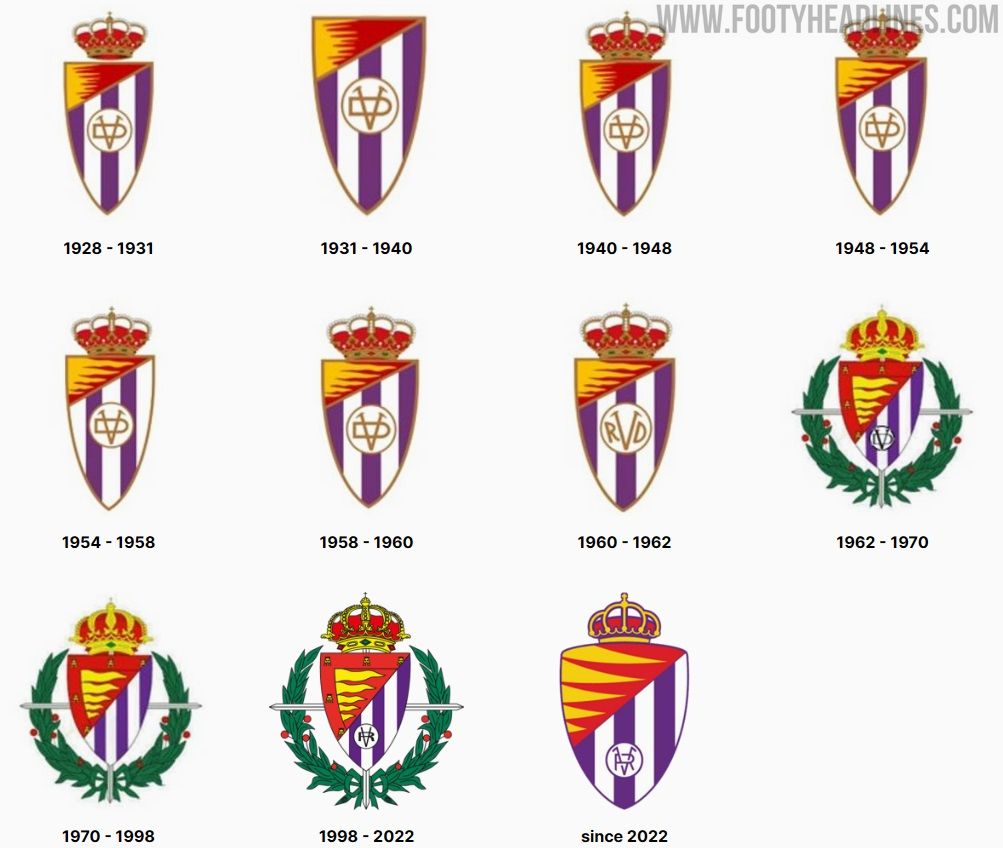 Real Valladolid Logo - Official: Real Valladolid Return to Old Logo - Footy Headlines