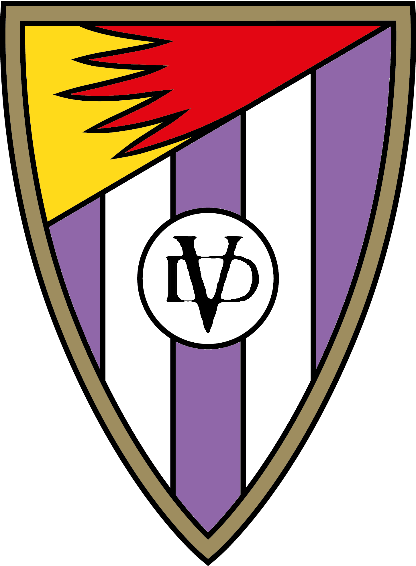 Real Valladolid Logo - File:Valladolid-deportivo-logo 1931.png - Wikimedia Commons
