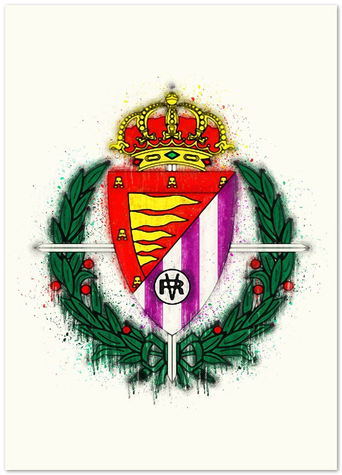 Real Valladolid Logo - Real Valladolid CF - @ArtStyle - Buy illustrations and artworks made by  Digital Artist – wow.fan