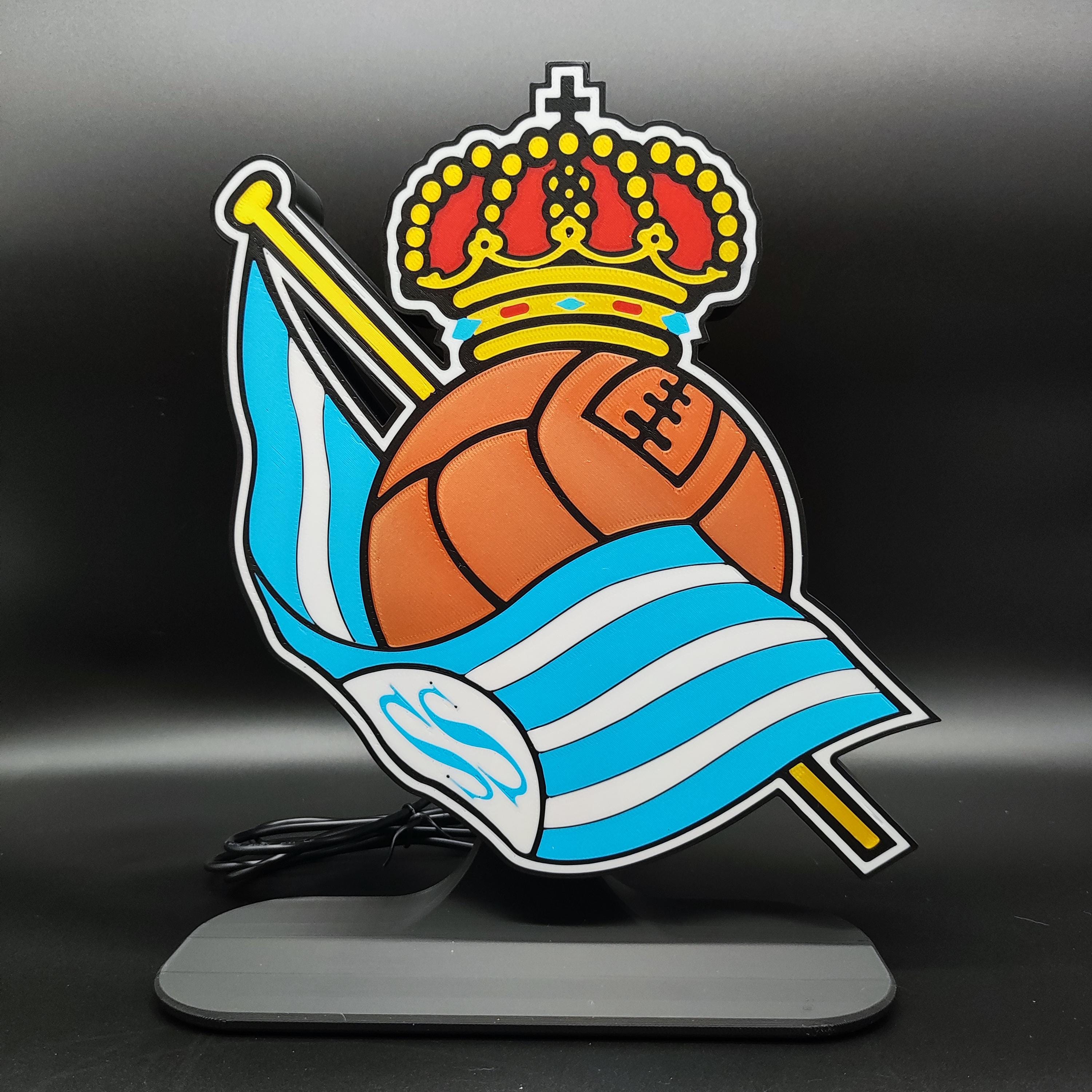Real Sociedad Logo - Real Sociedad - Etsy Singapore