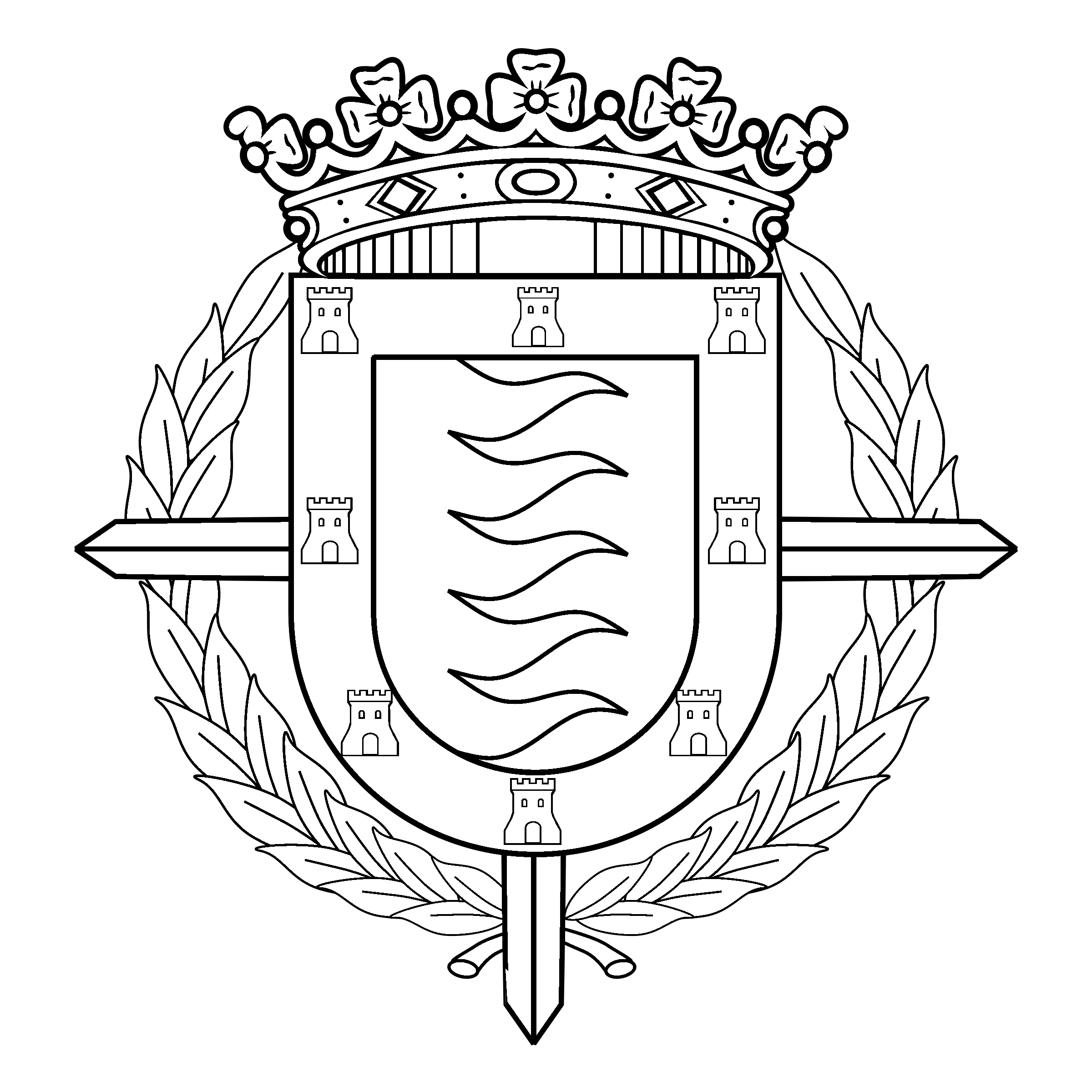 Real Valladolid Logo - Valladolid Logo PNG Transparent & SVG Vector - Freebie Supply