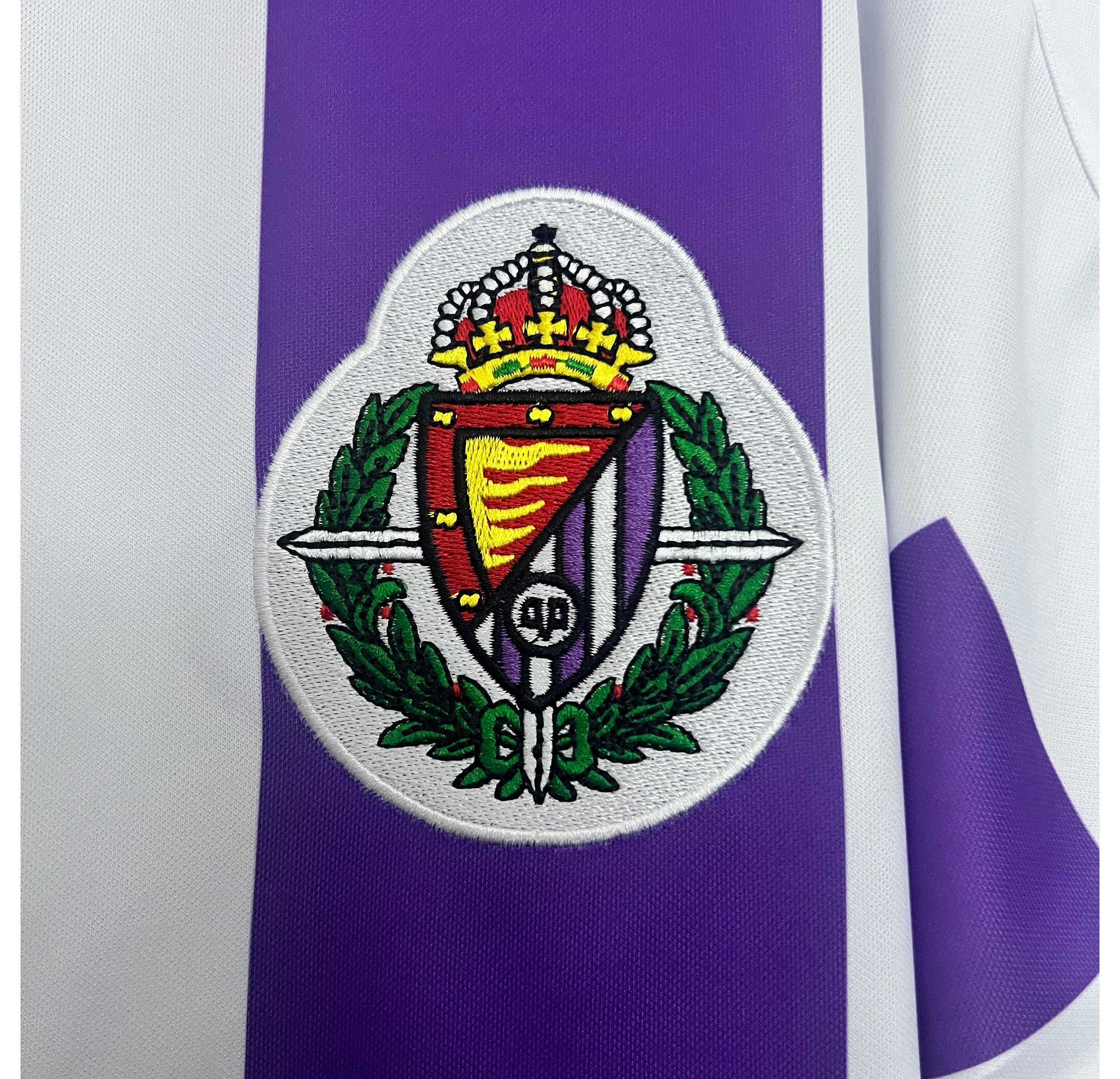 Real Valladolid Logo - Real Valladolid retro 1995-96