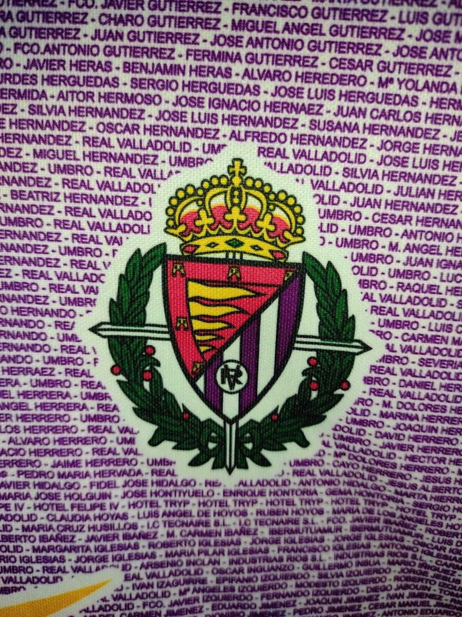 Real Valladolid Logo - REAL VALLADOLID 2003-2004 BNWT camiseta shirt trikot maillot maglia XL |  eBay
