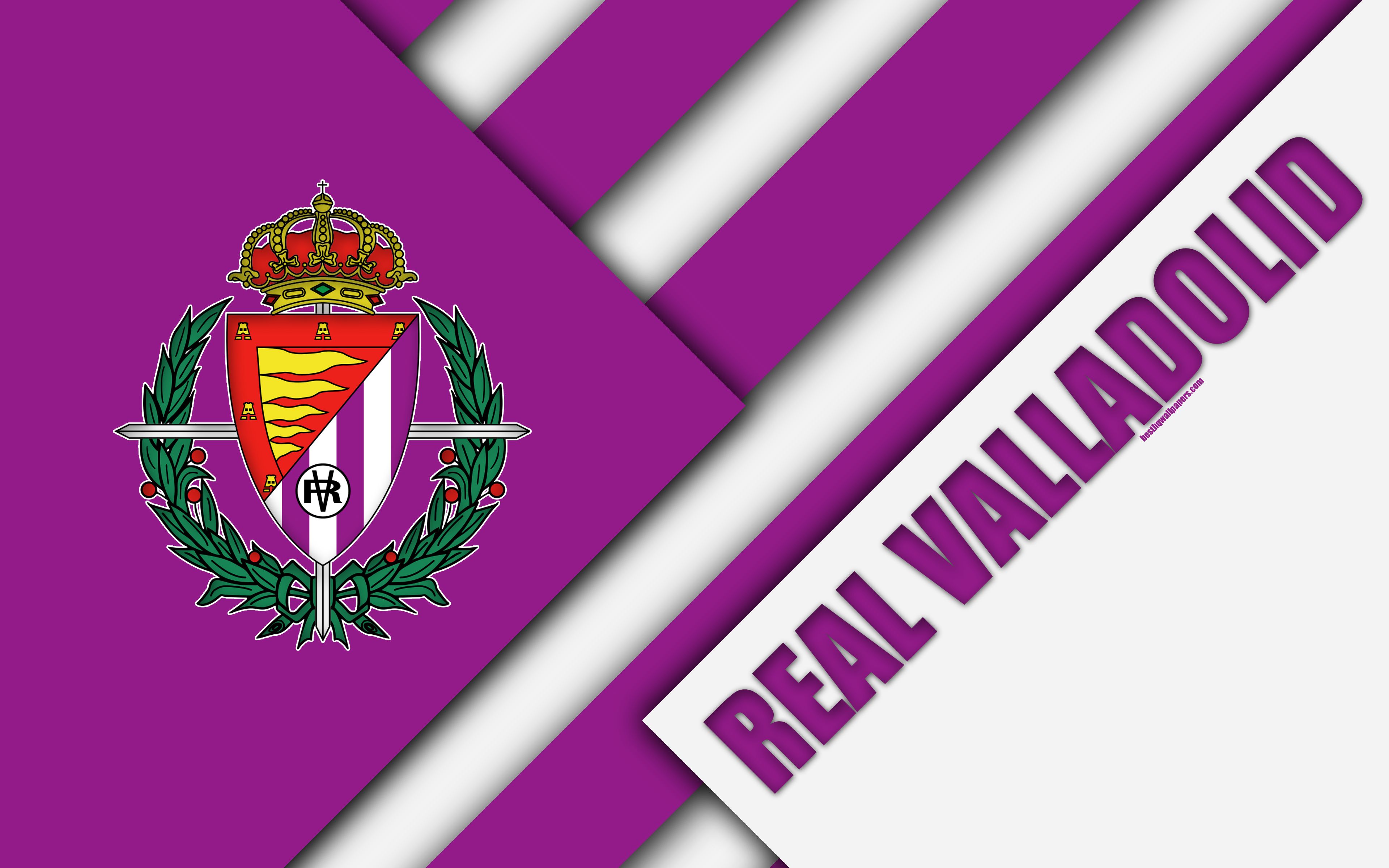 Real Valladolid Logo - Real Valladolid Phone Wallpapers: Free 4K & HD Downloads | mob.org