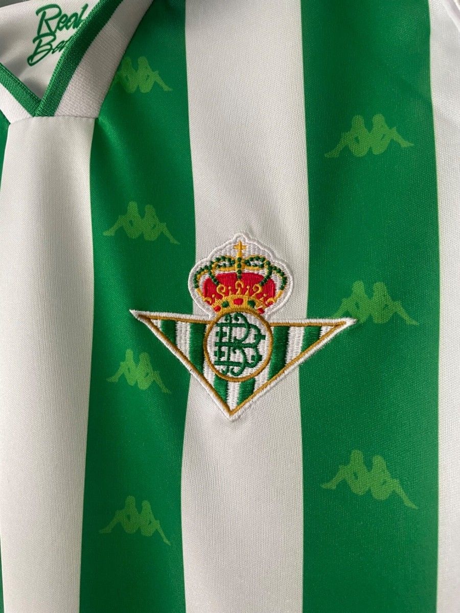 Real Betis Logo - Kappa Real Betis 1995-1997 Soccer jersey vintage retro rare Shirt T Shirt  95/97 | eBay