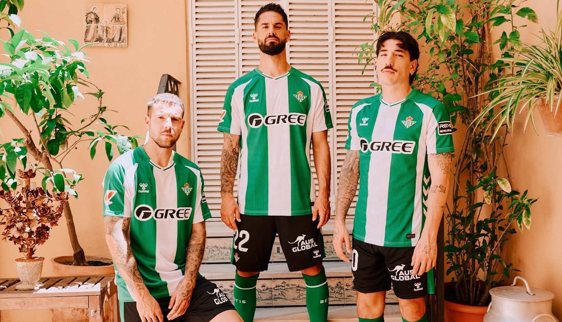 Real Betis Logo - Real Betis & hummel Drop 25/26 Home Shirt - SoccerBible