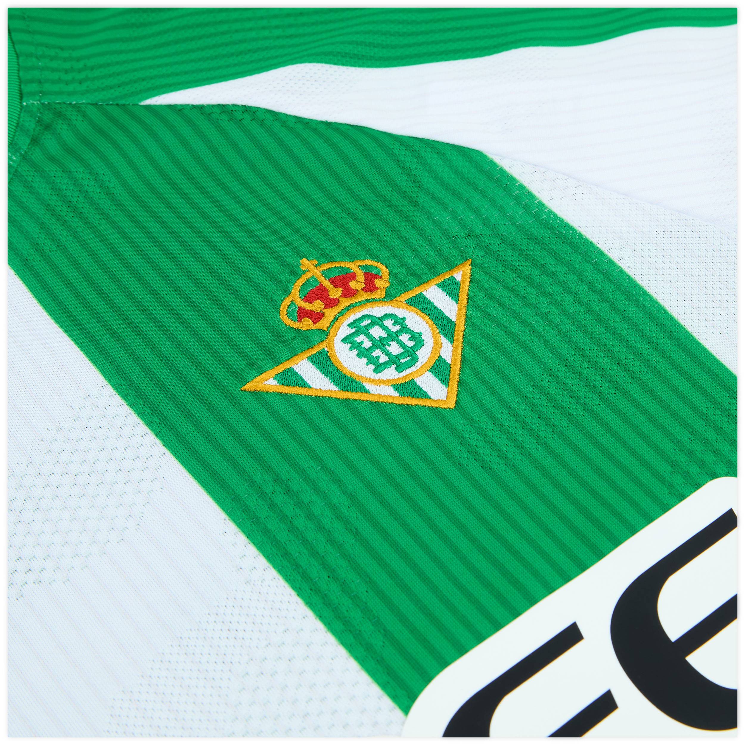 Real Betis Logo - 2025-26 Real Betis Home Shirt