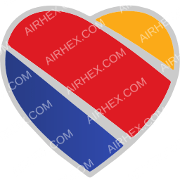 Southwest Airlines Logo - Southwest Airlines logo (updated 2026) - Airhex