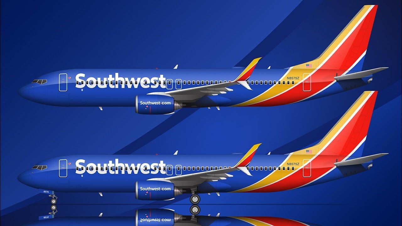 Southwest Airlines Logo - The bold evolution of the Southwest Airlines livery – Norebbo