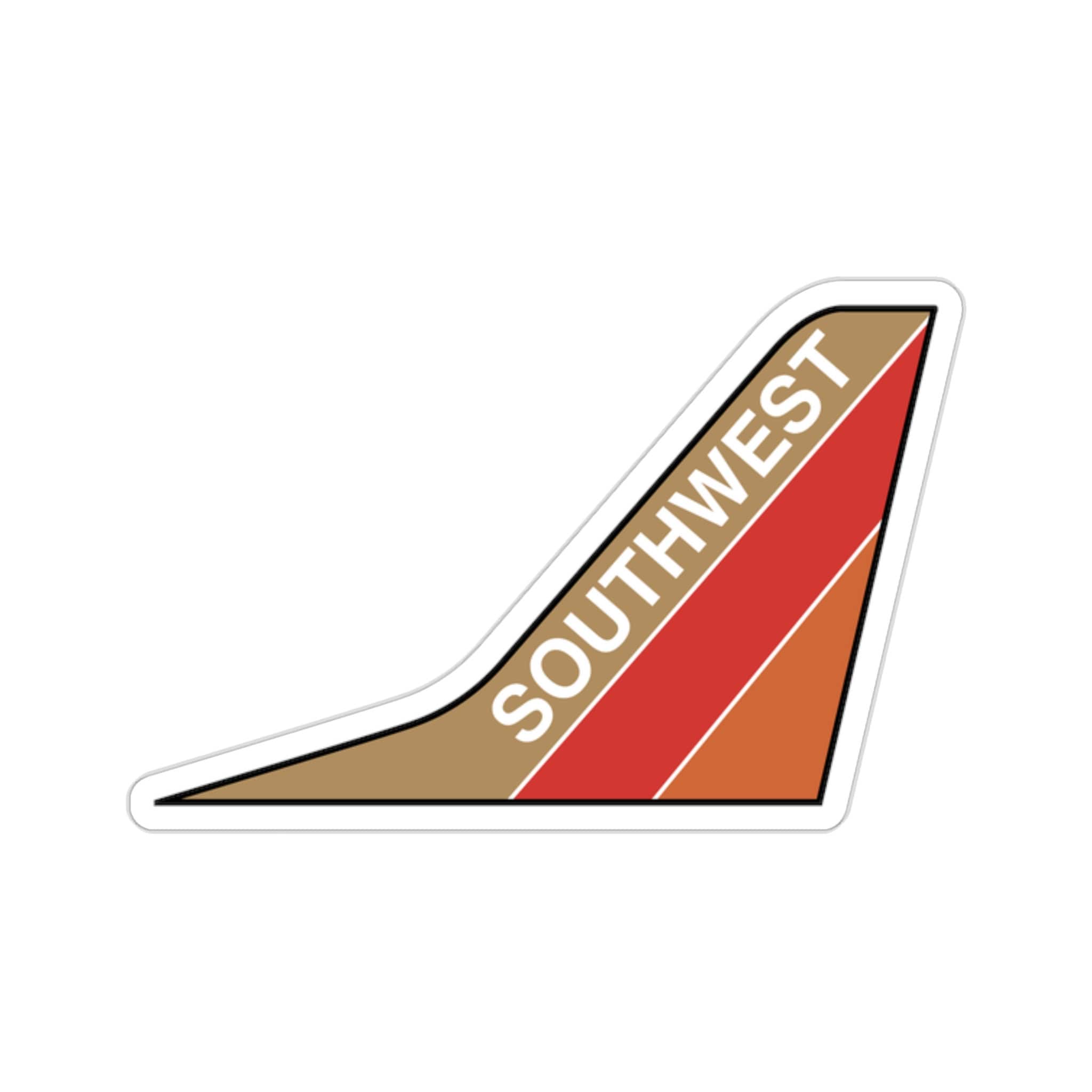 Southwest Airlines Logo - Southwest Airlines - Southwest Airlines Sticker Clip Art - Vintage Aviation  - Airplane Stickers - Airline Stickers - Airplane Decal - Boeing