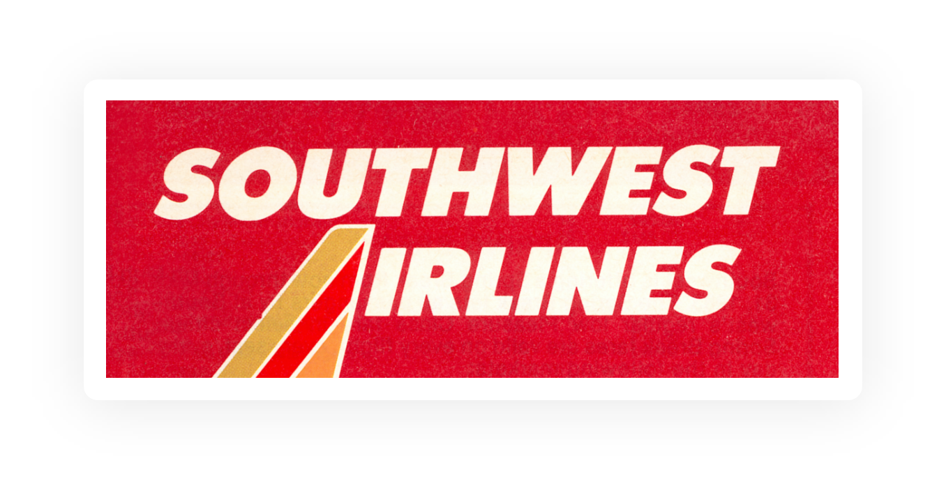 Southwest Airlines Logo - The Decades: 1980 - 1989 - Southwest 50 Years. One Heart.