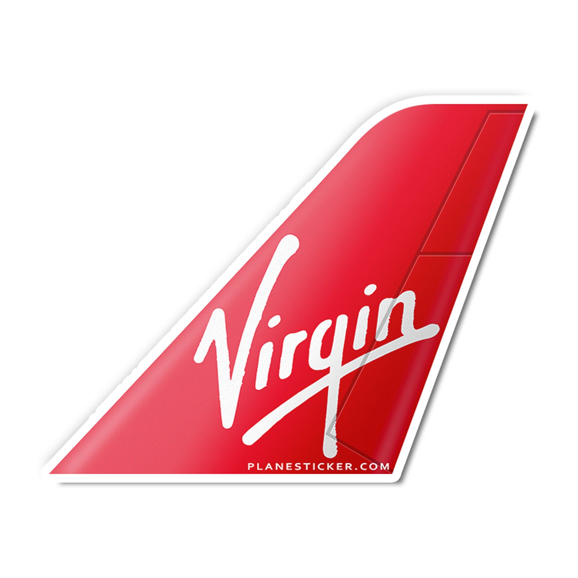 Virgin Atlantic Logo - Virgin Atlantic Tail - Etsy