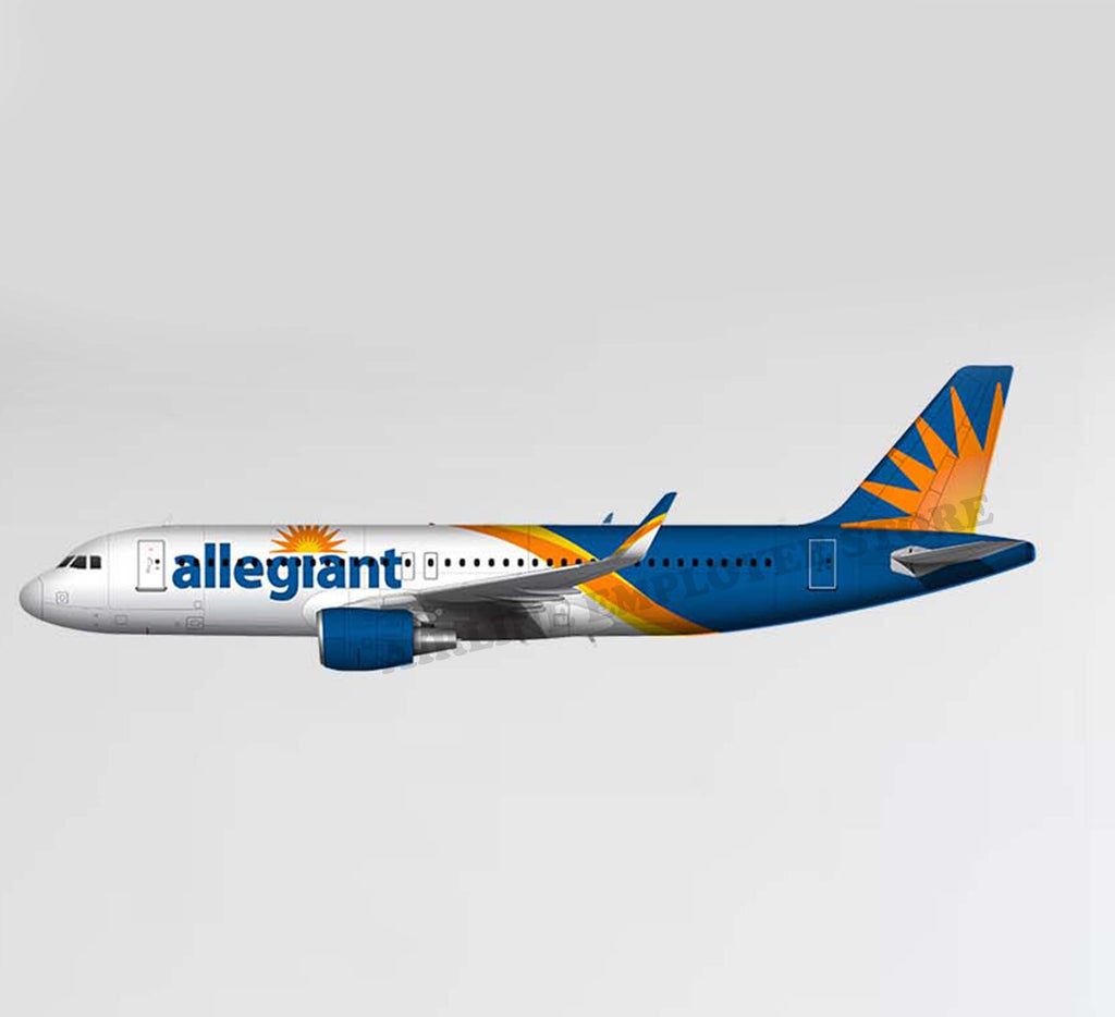 Allegiant Air Logo - Allegiant Air Livery Decal Stickers