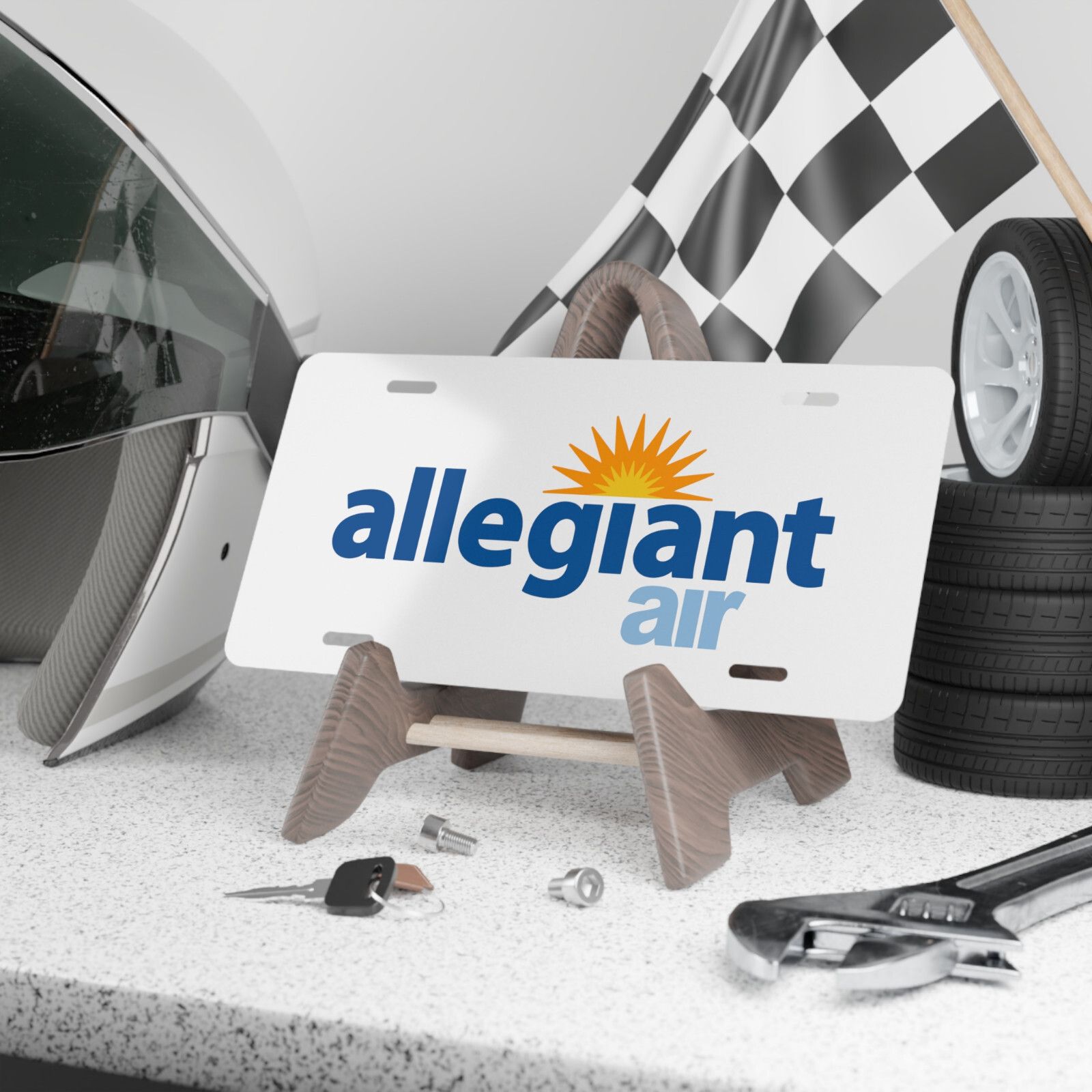 Allegiant Air Logo - Allegiant Airlines Vanity Plate | eBay