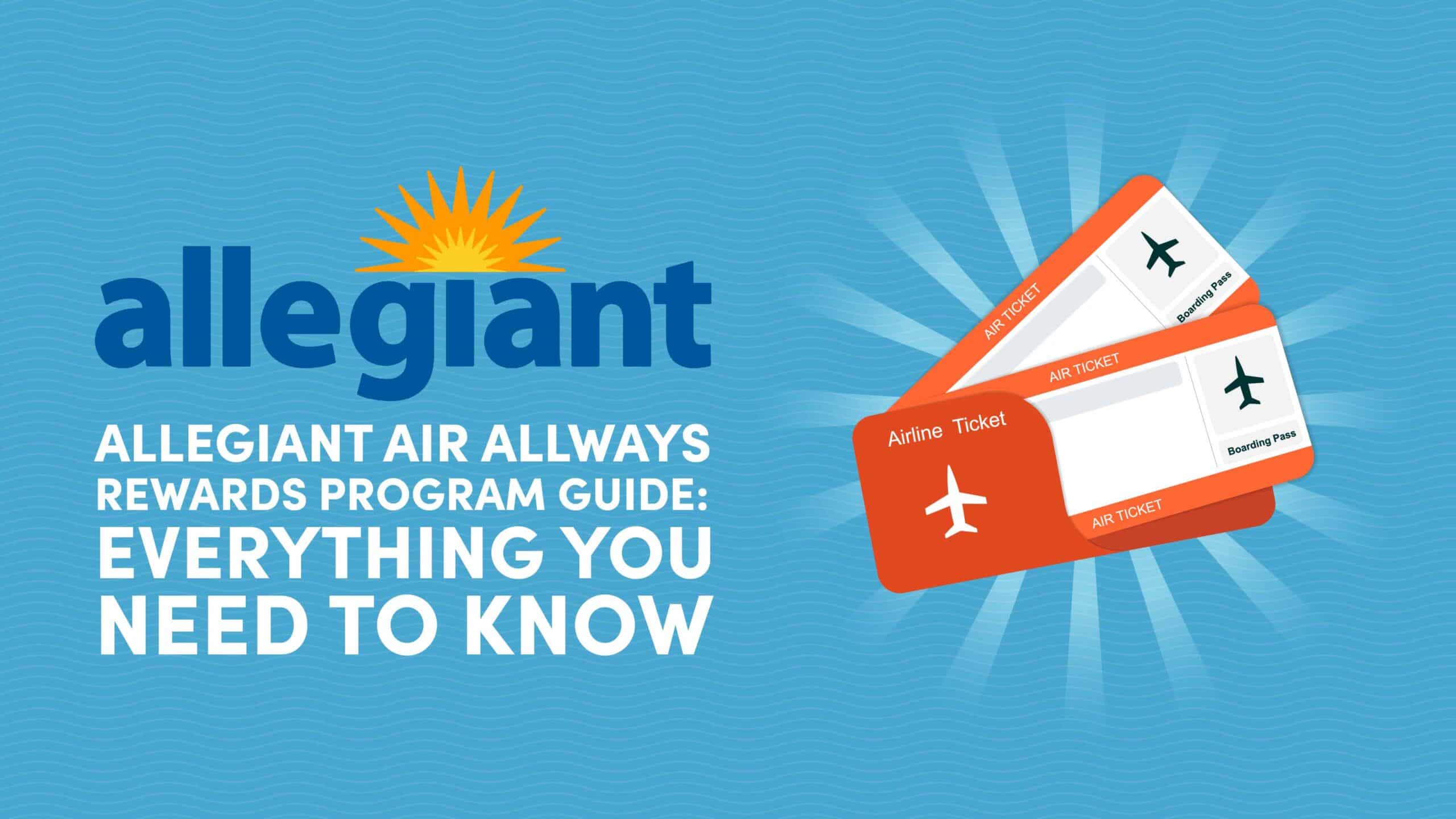 Allegiant Air Logo - Allegiant Air Allways Rewards Program Guide (2025) - 10xTravel