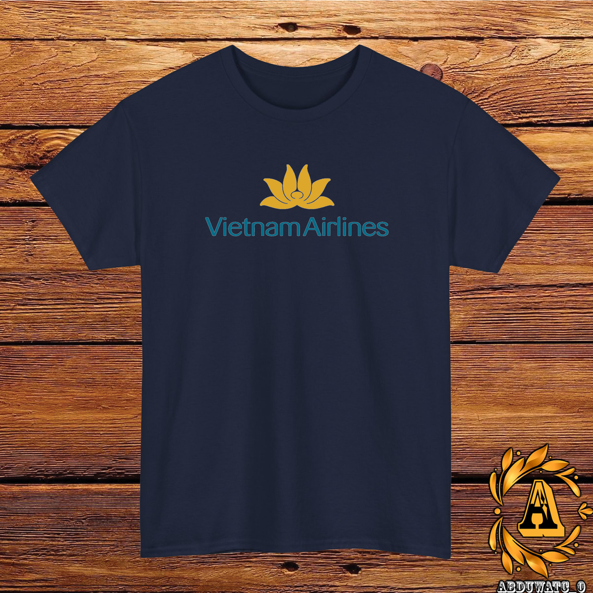 Vietnam Airlines Logo - Vietnam Airlines Logo T-Shirt Black/Grey/White/Navy/Red/Light Blue S-5XL